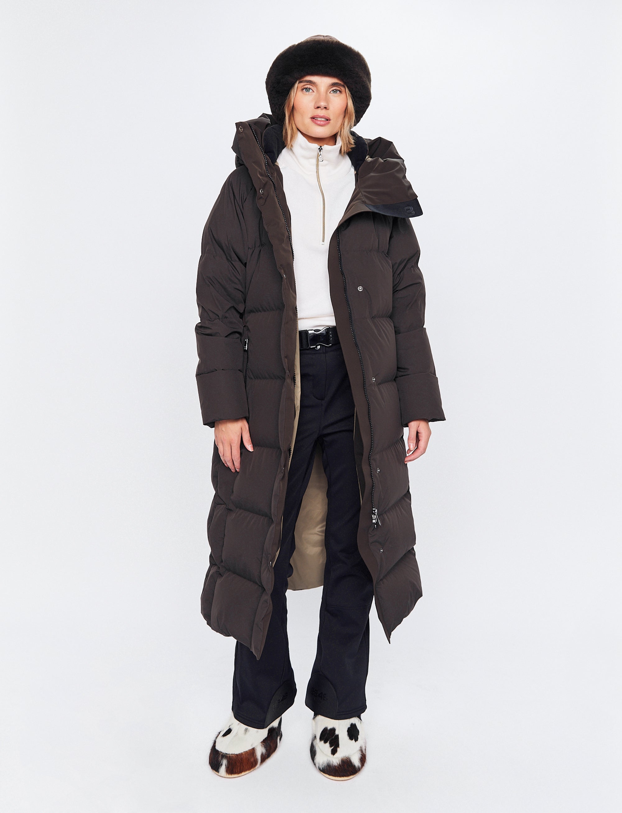 Ruth W Down Coat-Coffea