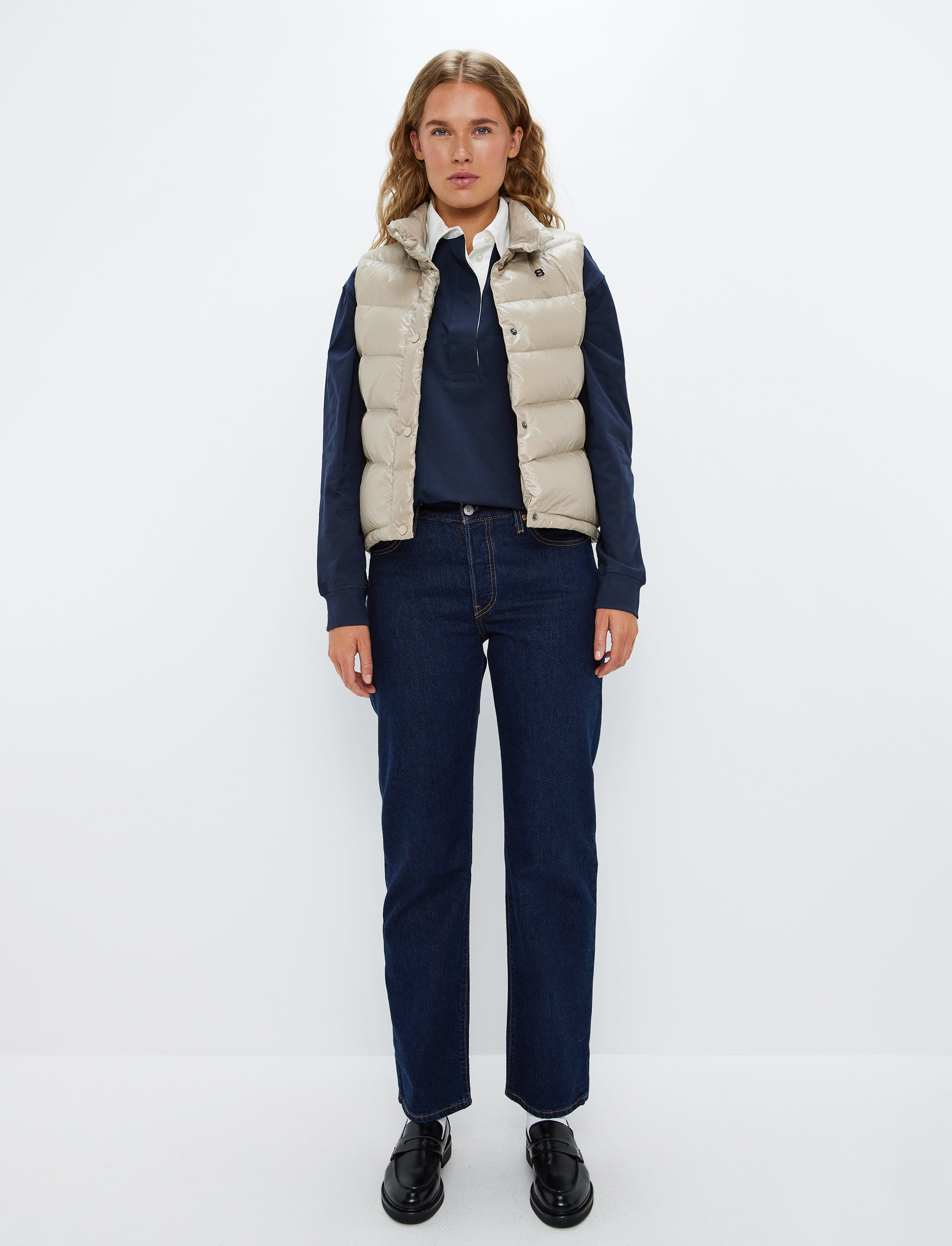 Bella W Down Vest - Lt Beige