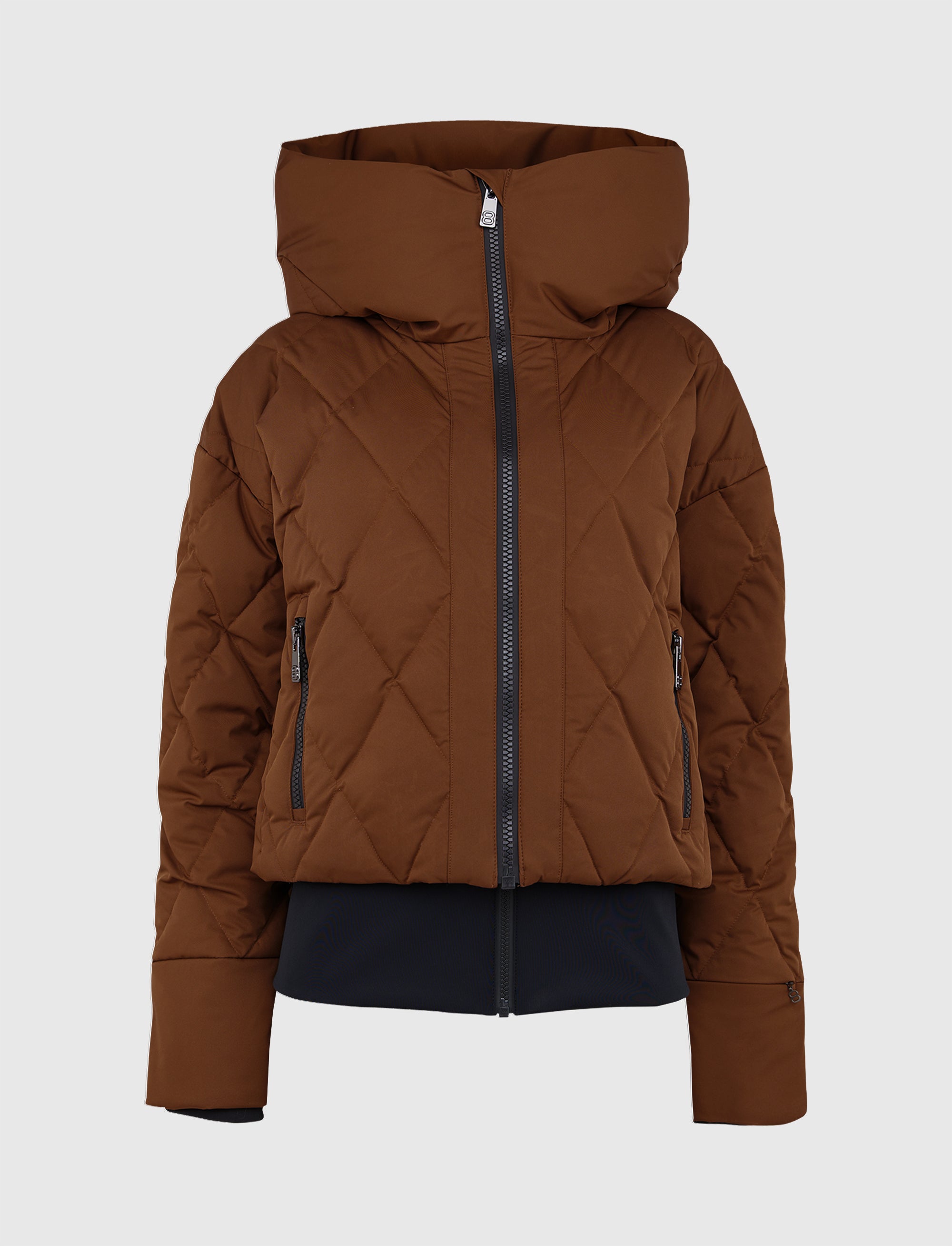 Hildi W Ski Puffer - Cashmere Brown