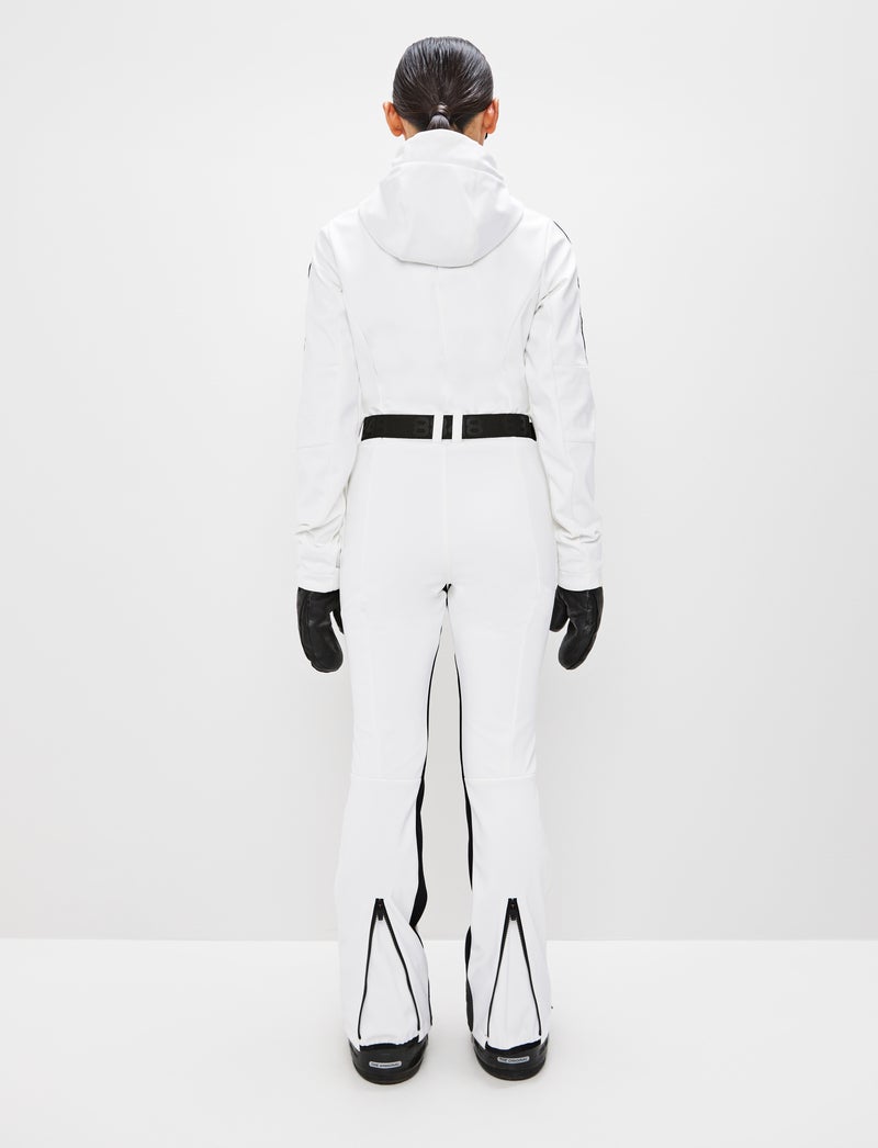 Cat W Ski Suit - Blanc
