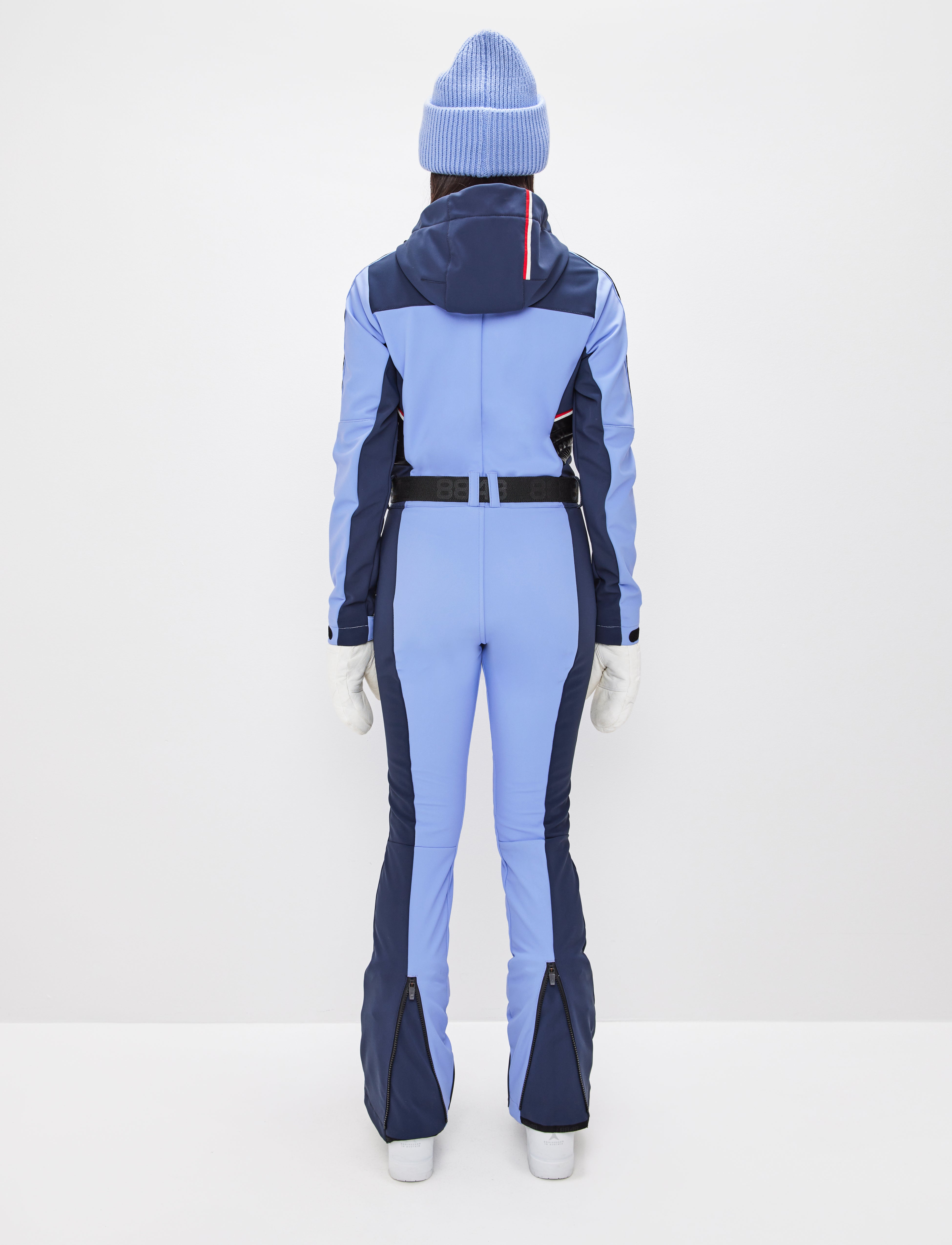 Lara W Ski Suit - Hortensia/Navy