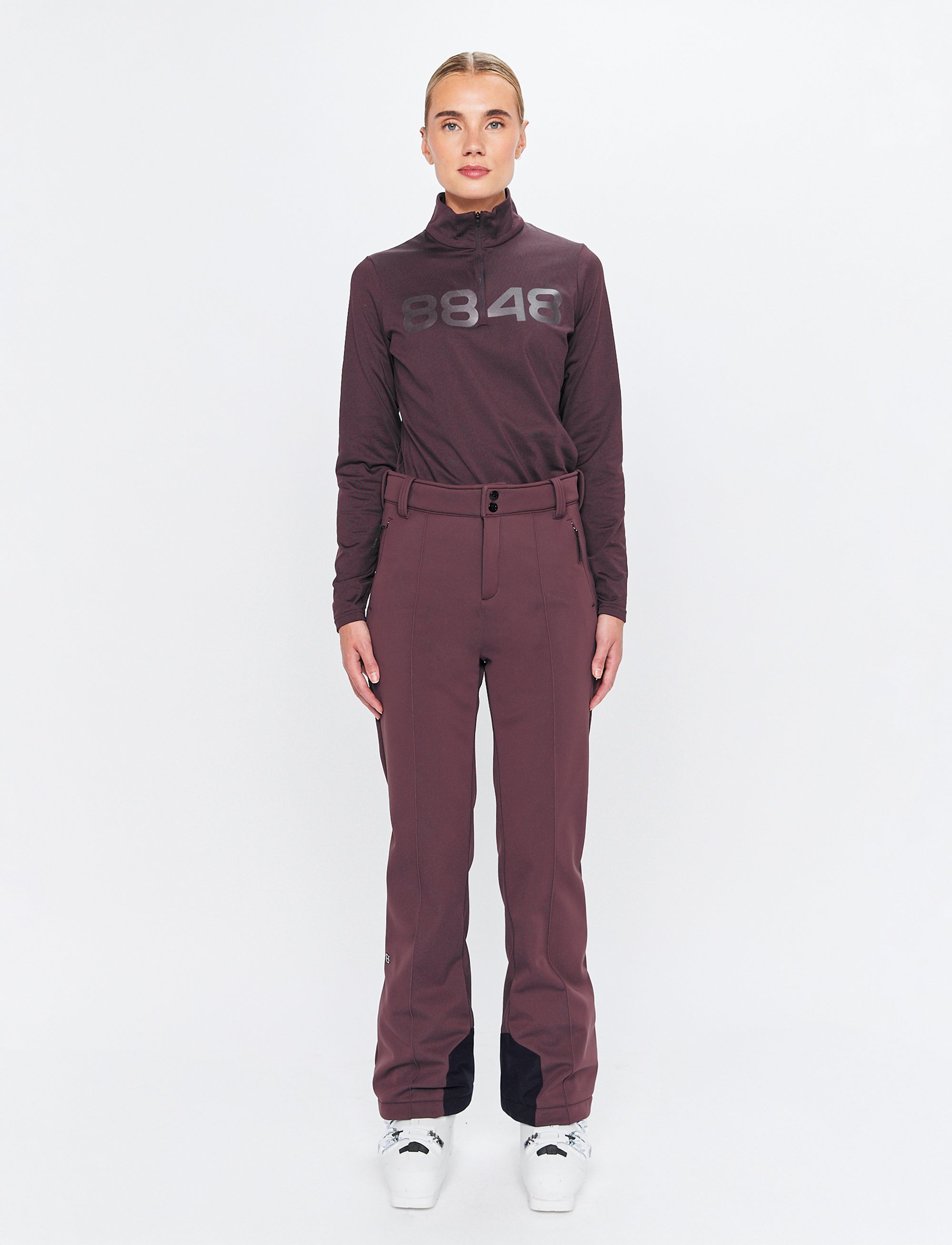 Francis W Pant - Dk Burgundy