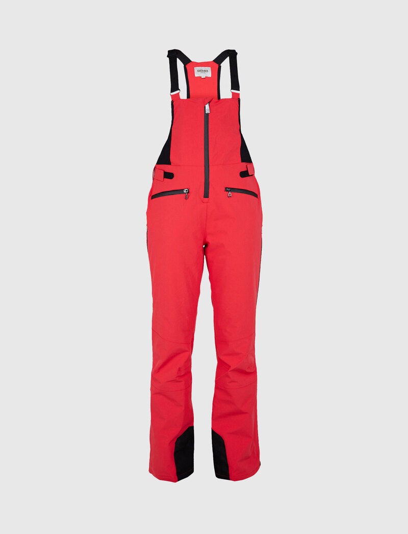 Daniella 2.0 W Bib Pant - Poinsetta Red
