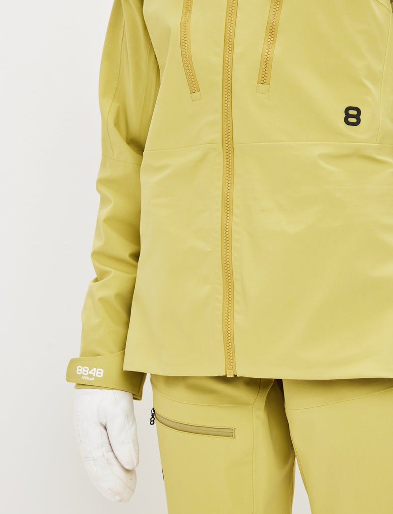 Pow 3.0 W Shell Jacket - Flax Yellow