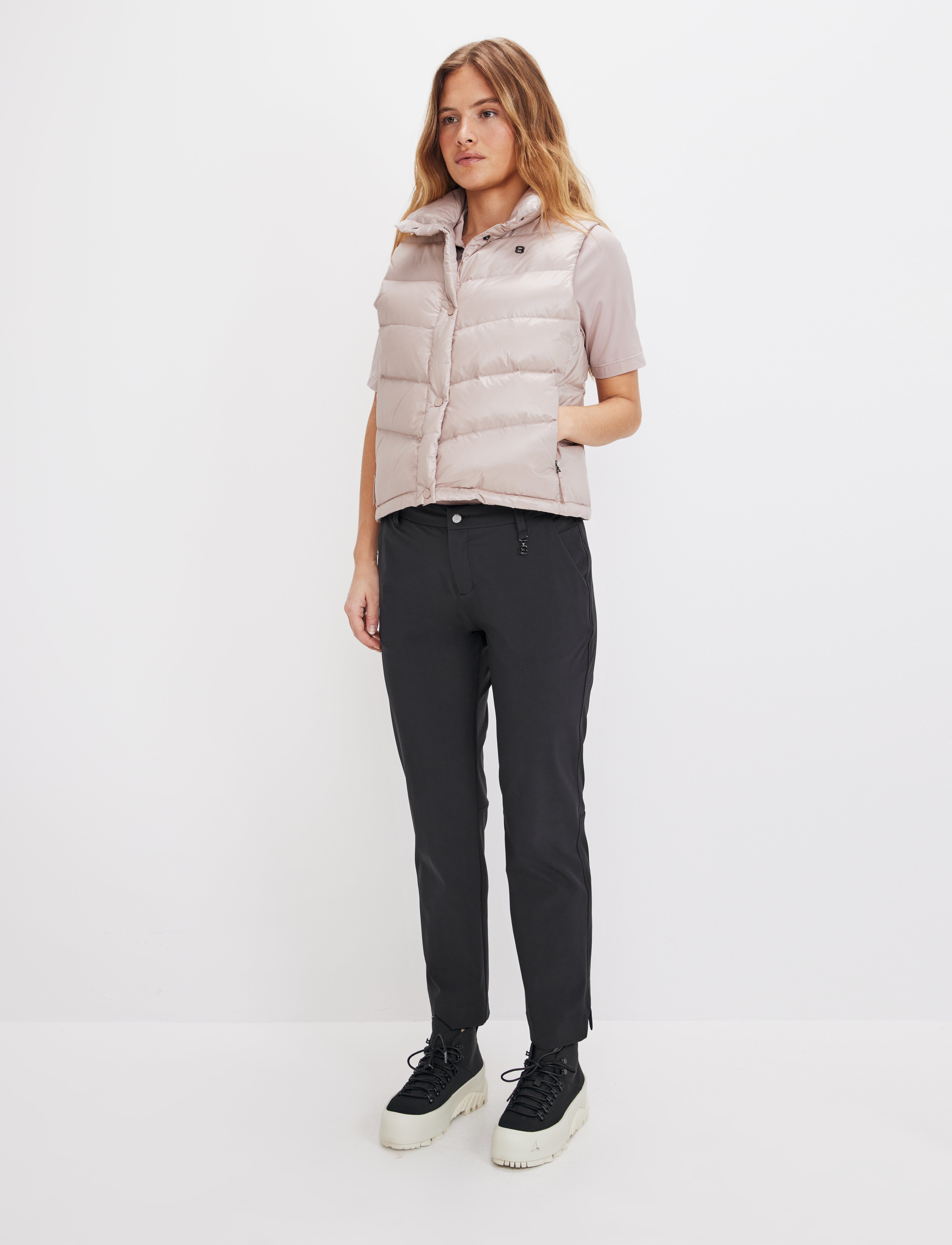 Bella W Down Vest - Powder Pink