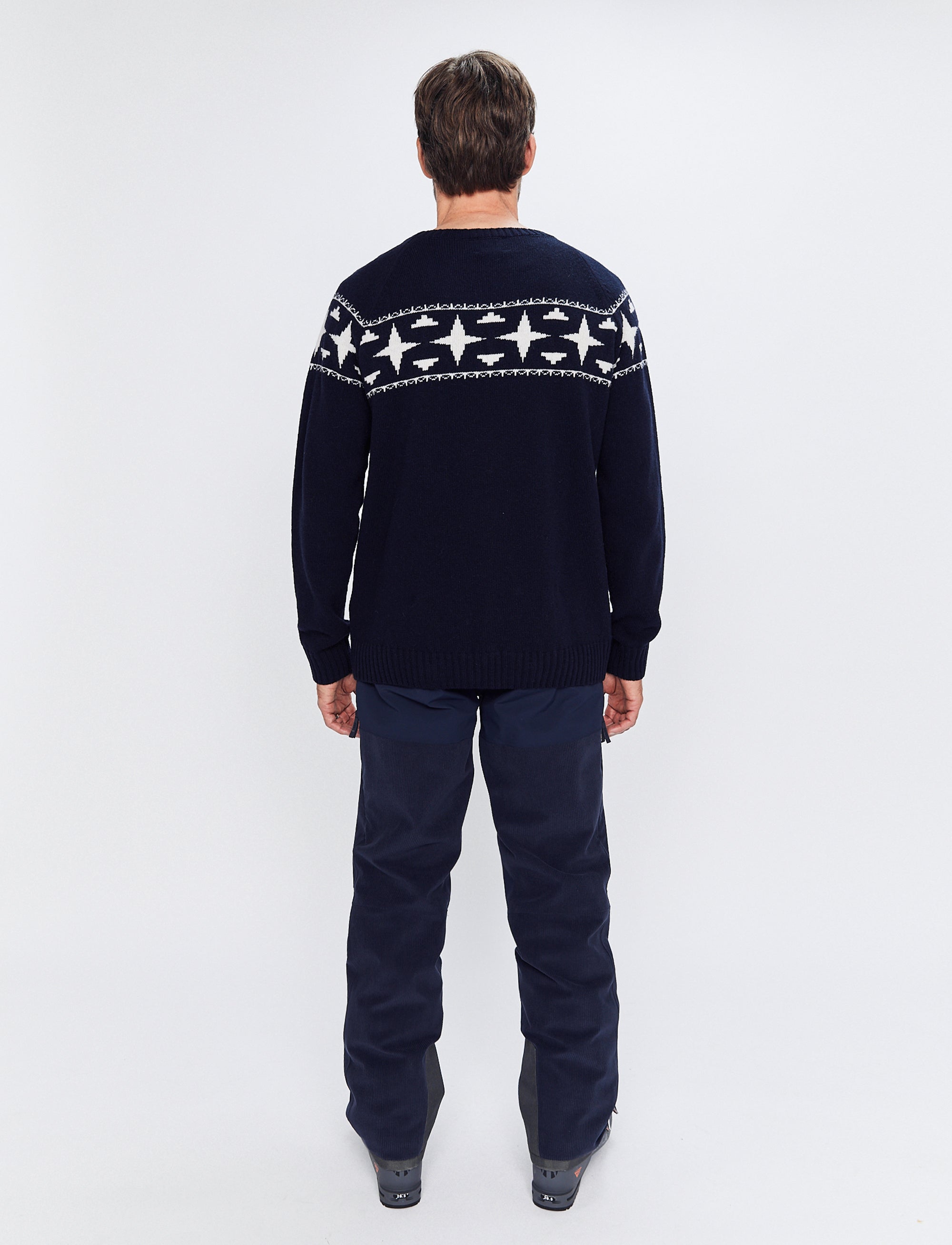 Heritage Wool Sweat - Navy