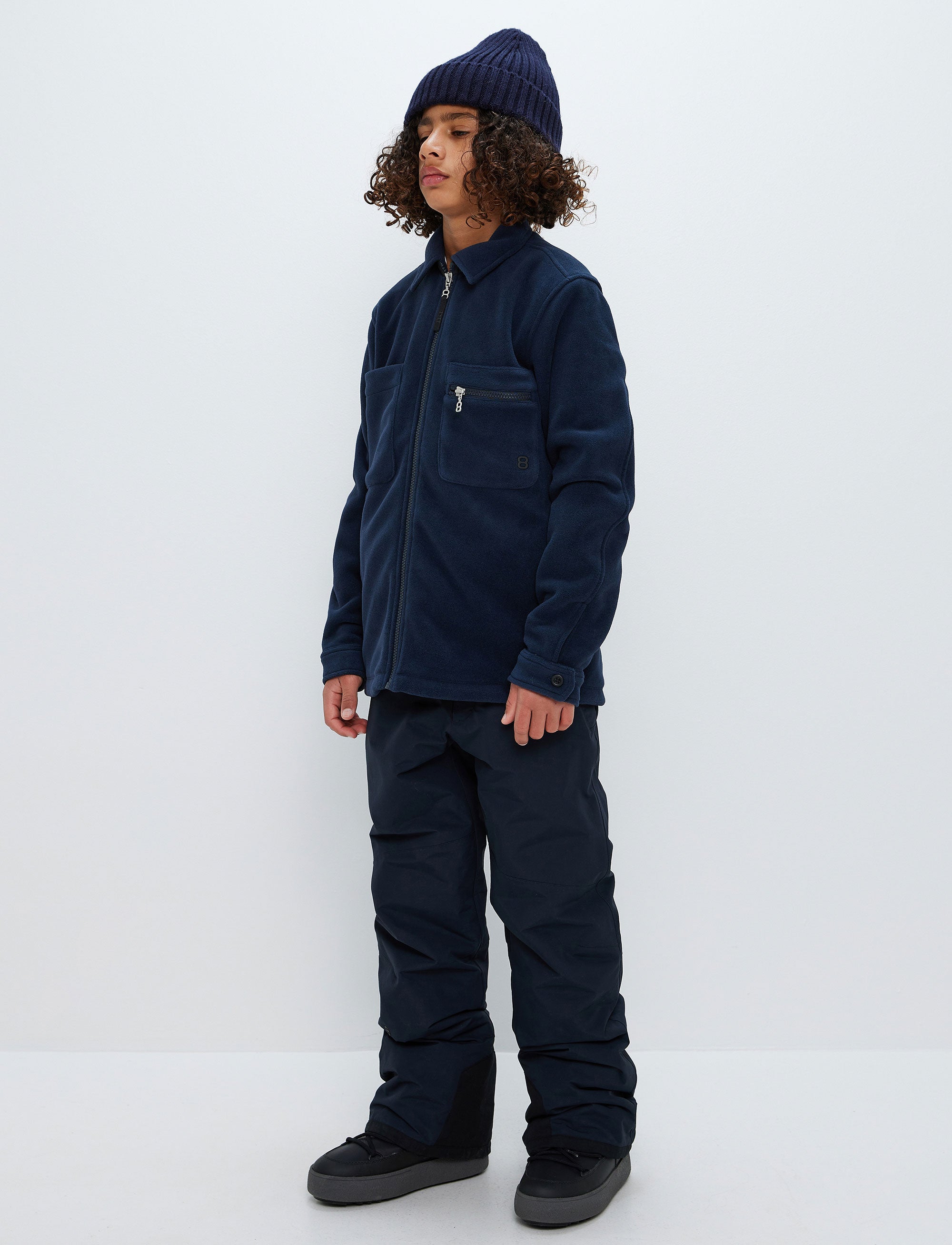 Heim JR Fleece Jacket - Navy