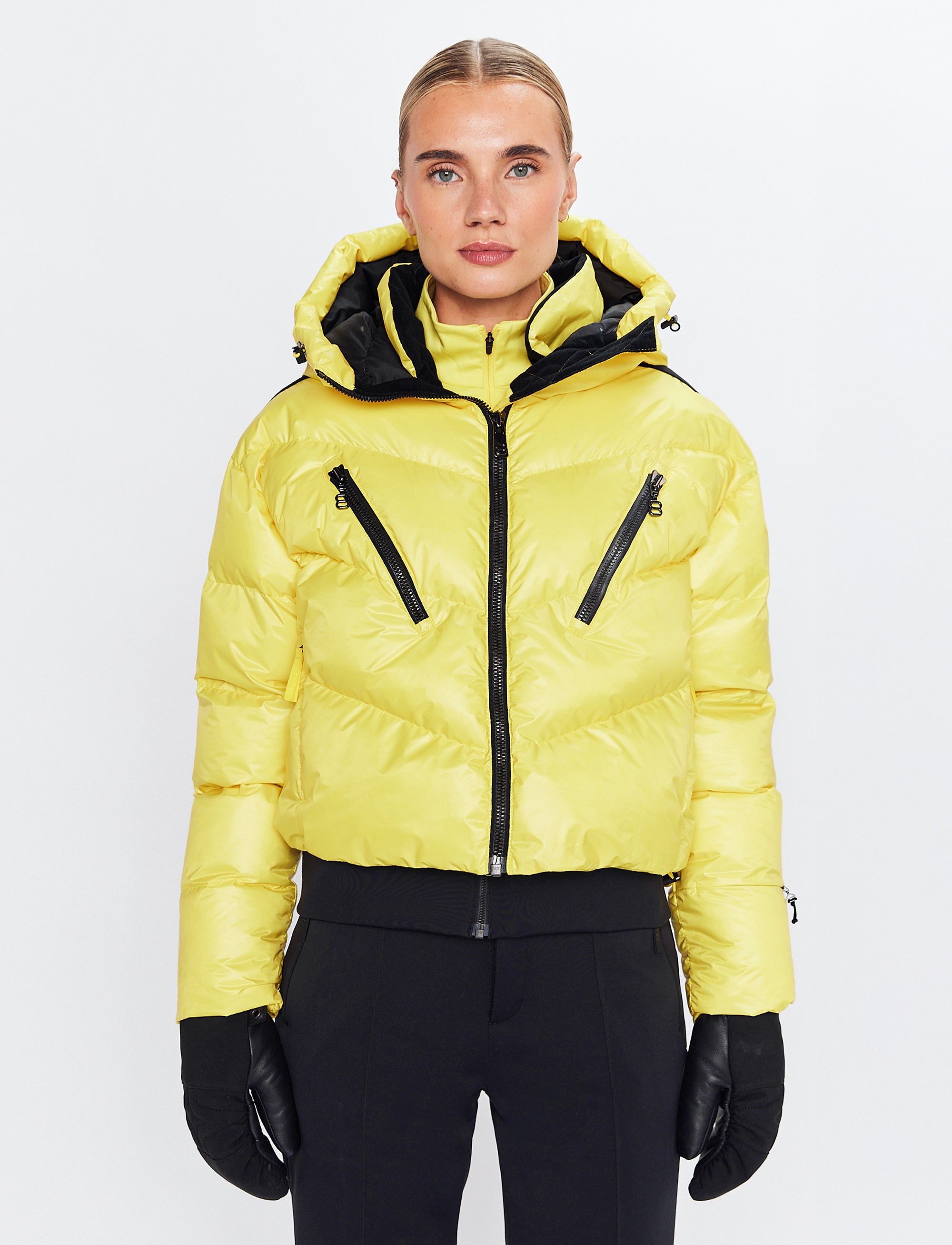 Noelle W Ski Puffer - Sports Yellow