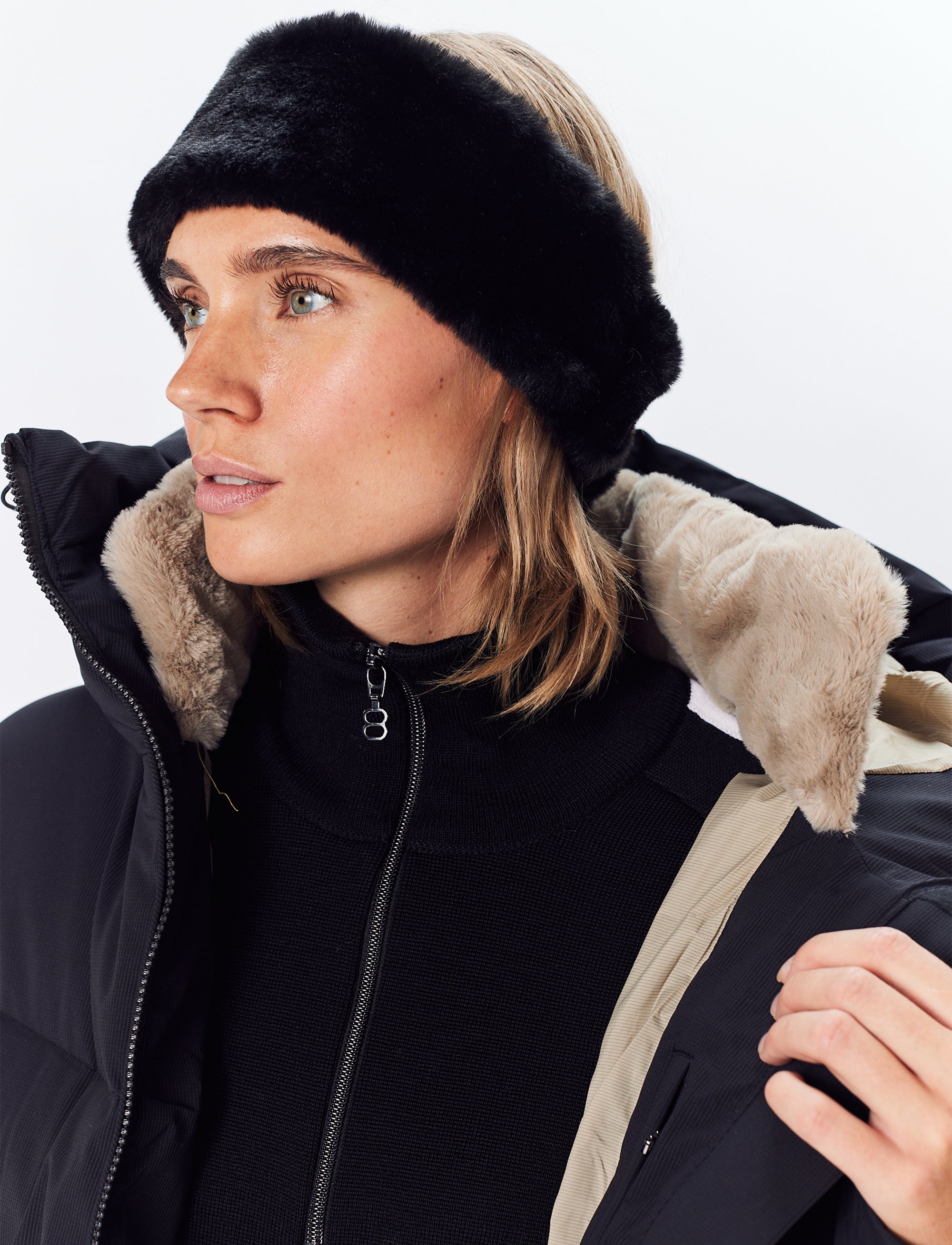 Juniper  Ski Puffer - Black