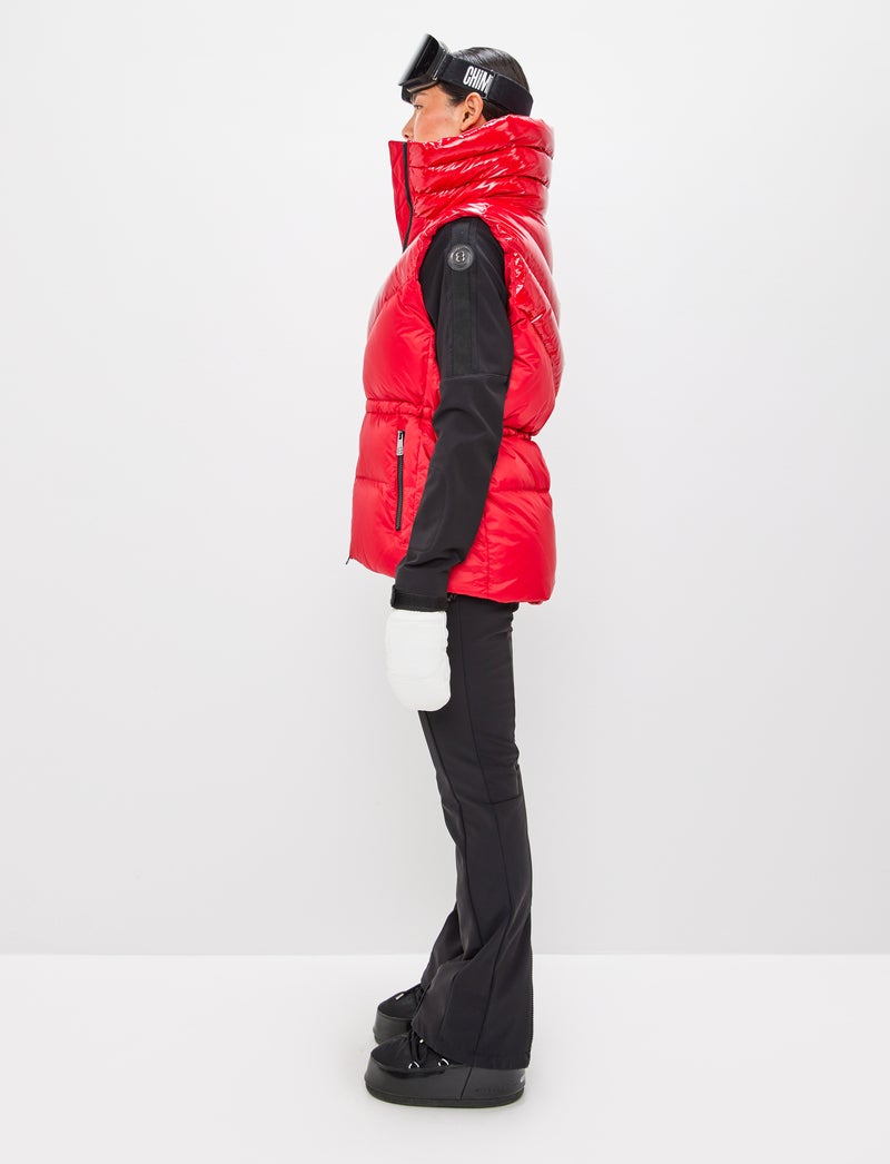 Shacci W Down Vest - Red