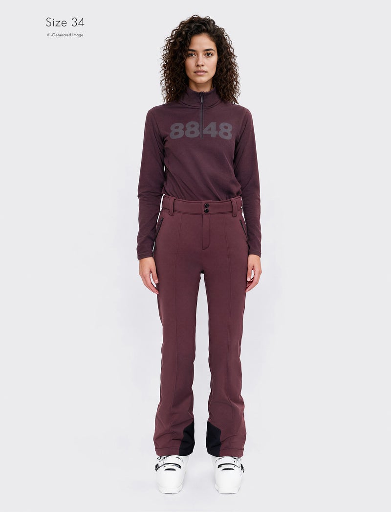 Francis W Pant - Dk Burgundy