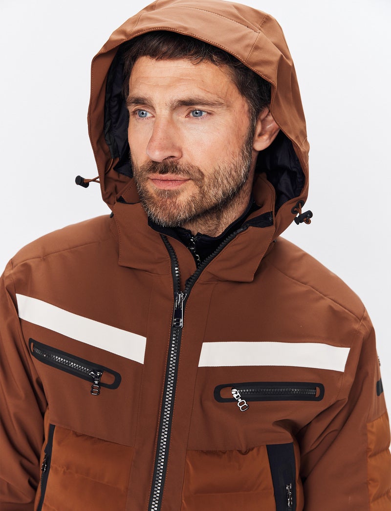 Orson  Ski Jacket - Cashmere Brown