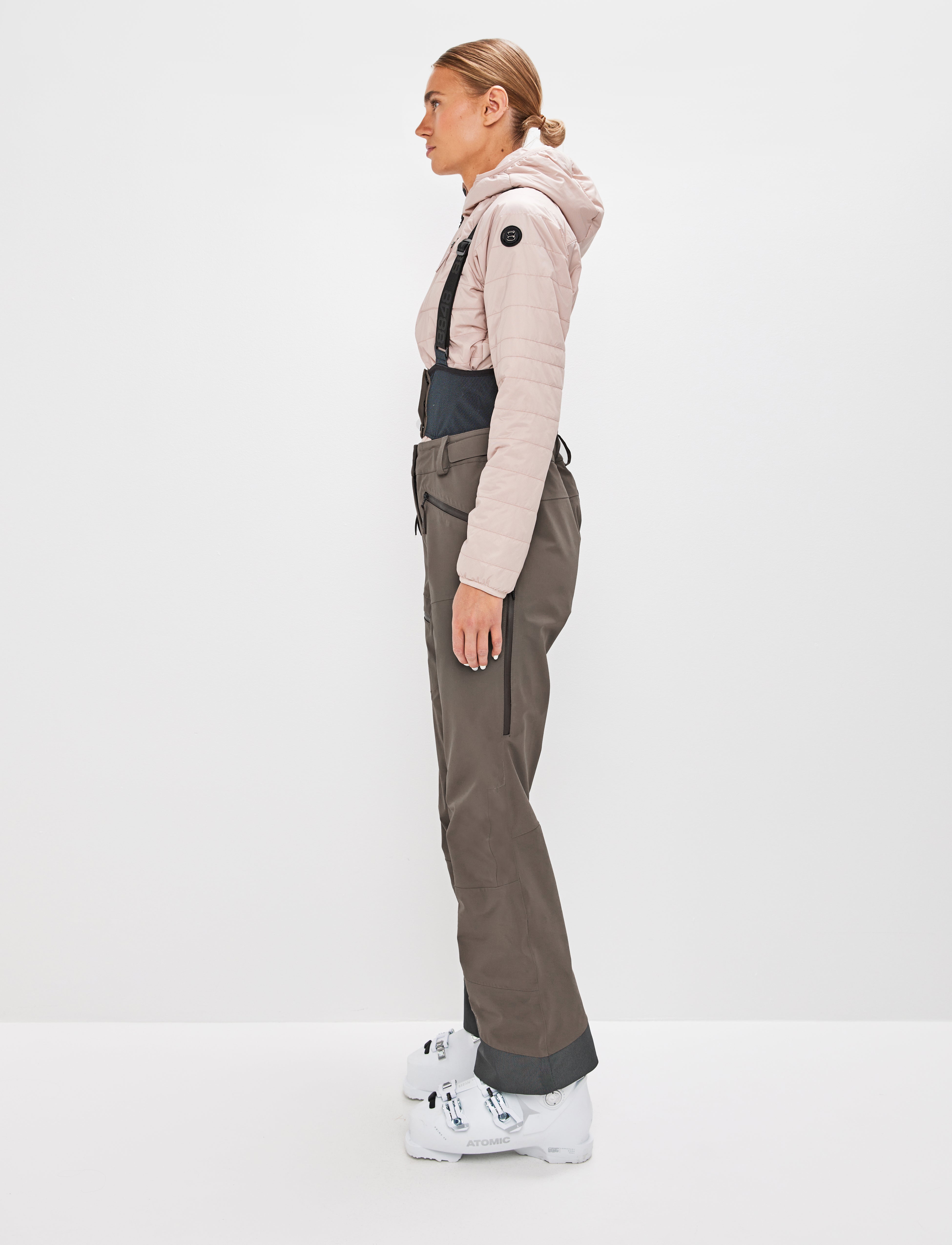 Chloe W Shell Pants - Pale Brown
