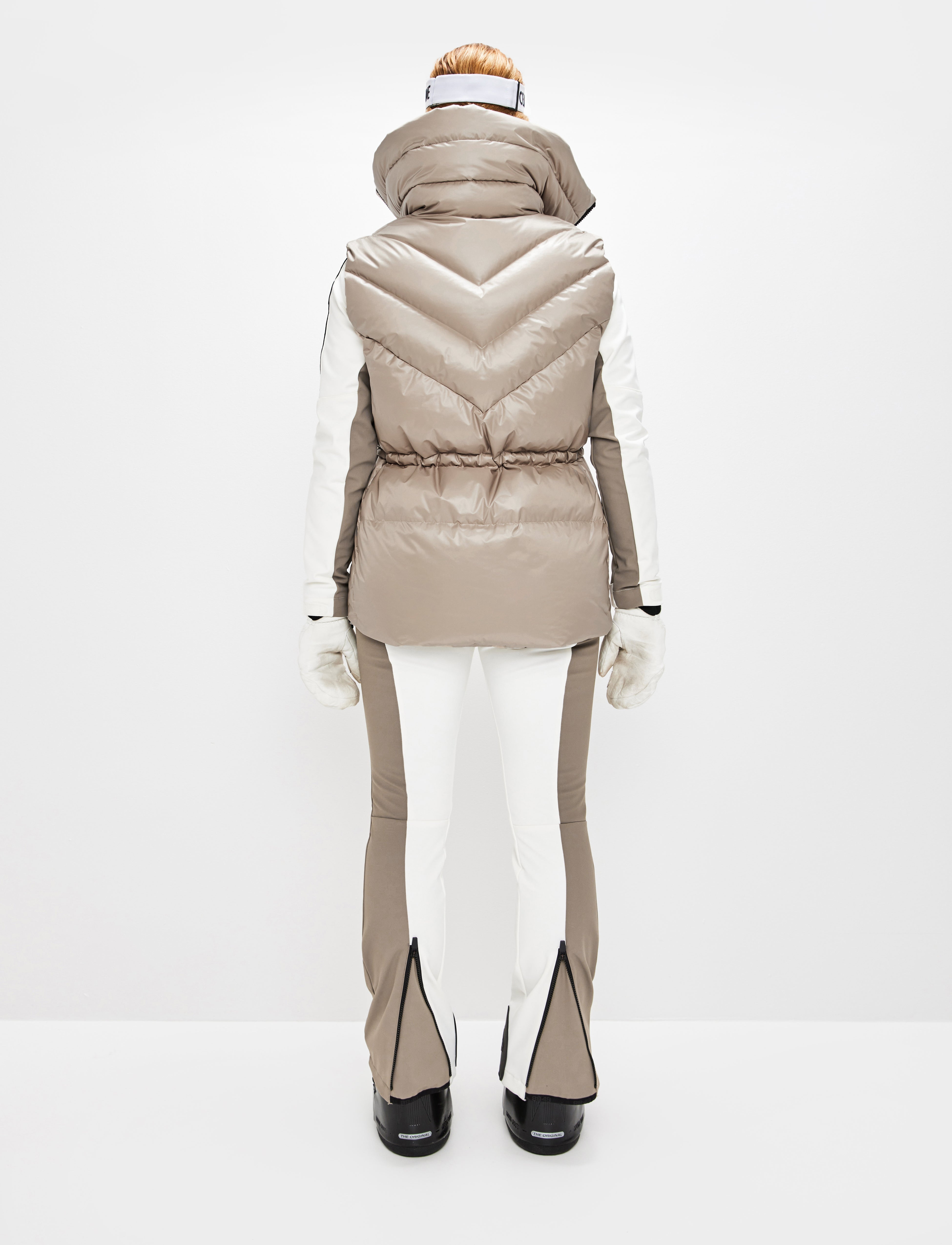 Shacci W Down Vest - Lt Fallen Rock