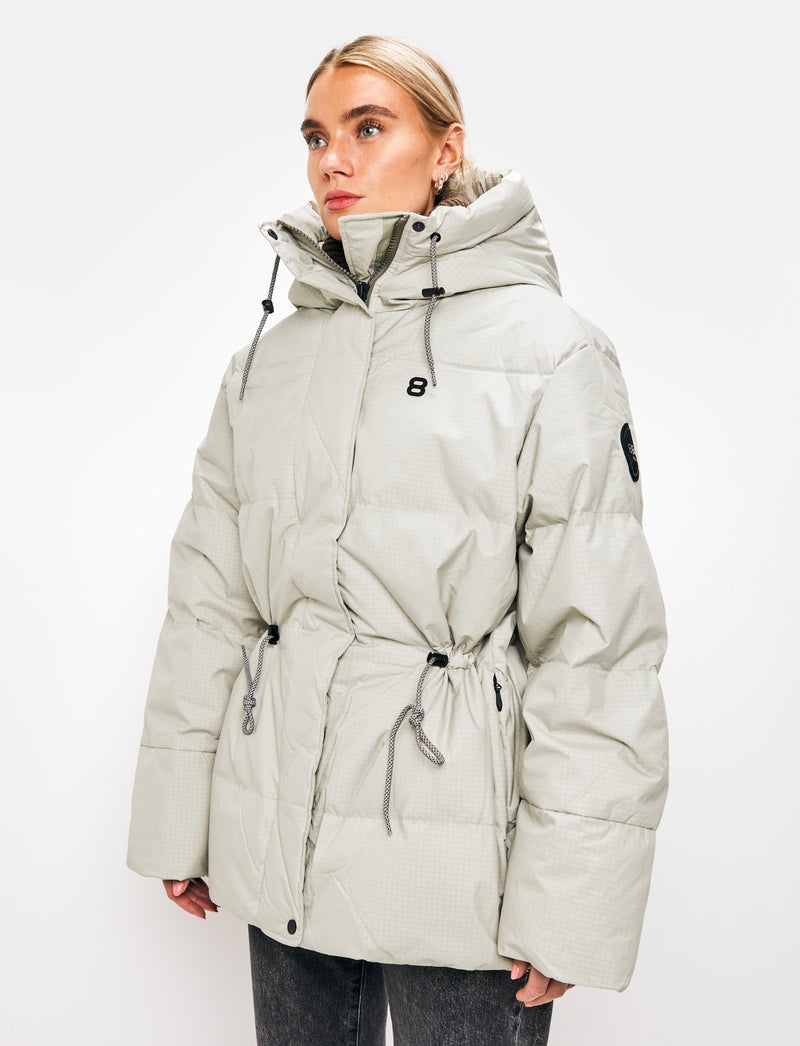 Asama W Down Jacket - Lt Fallen Rock