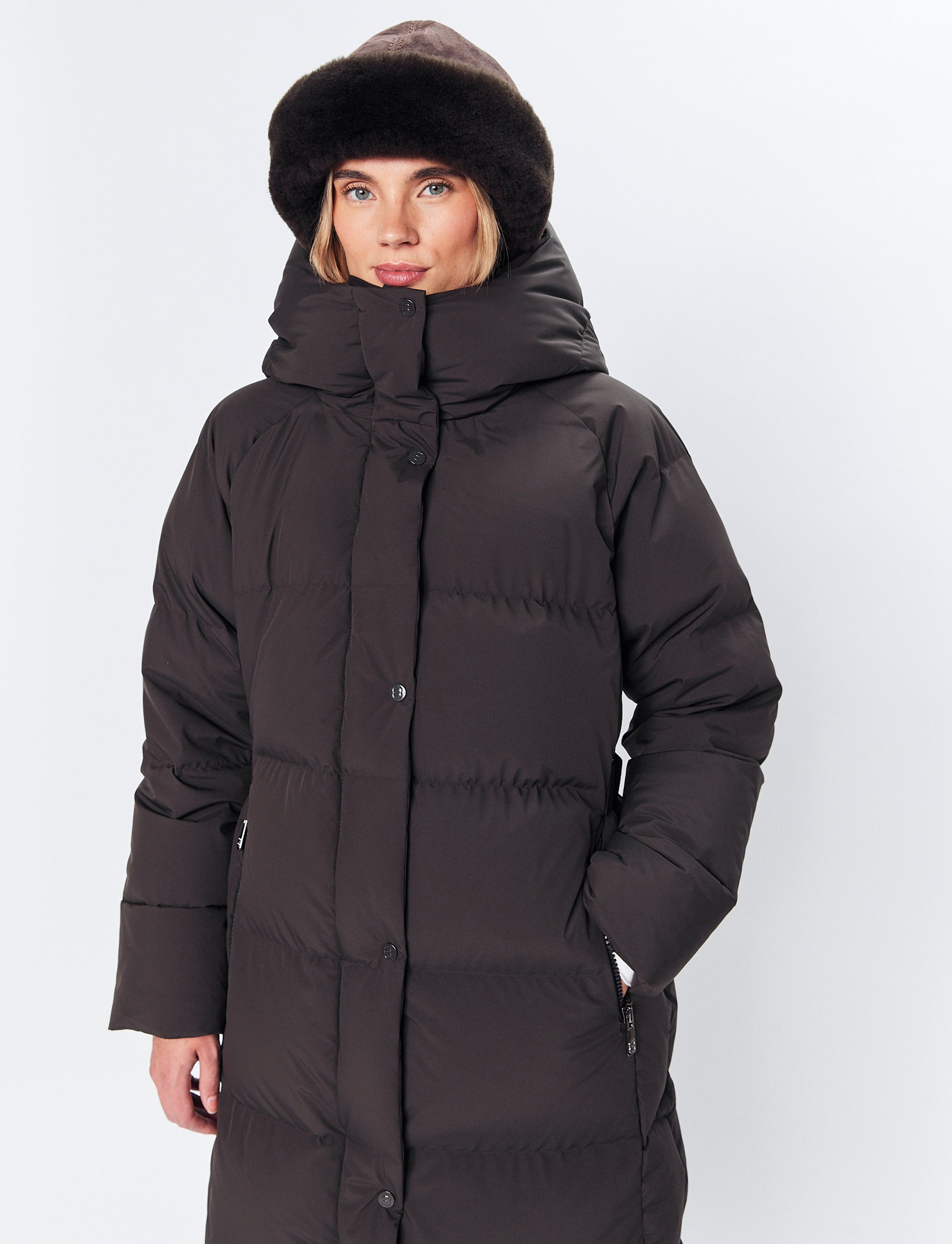 Ruth W Down Coat-Coffea