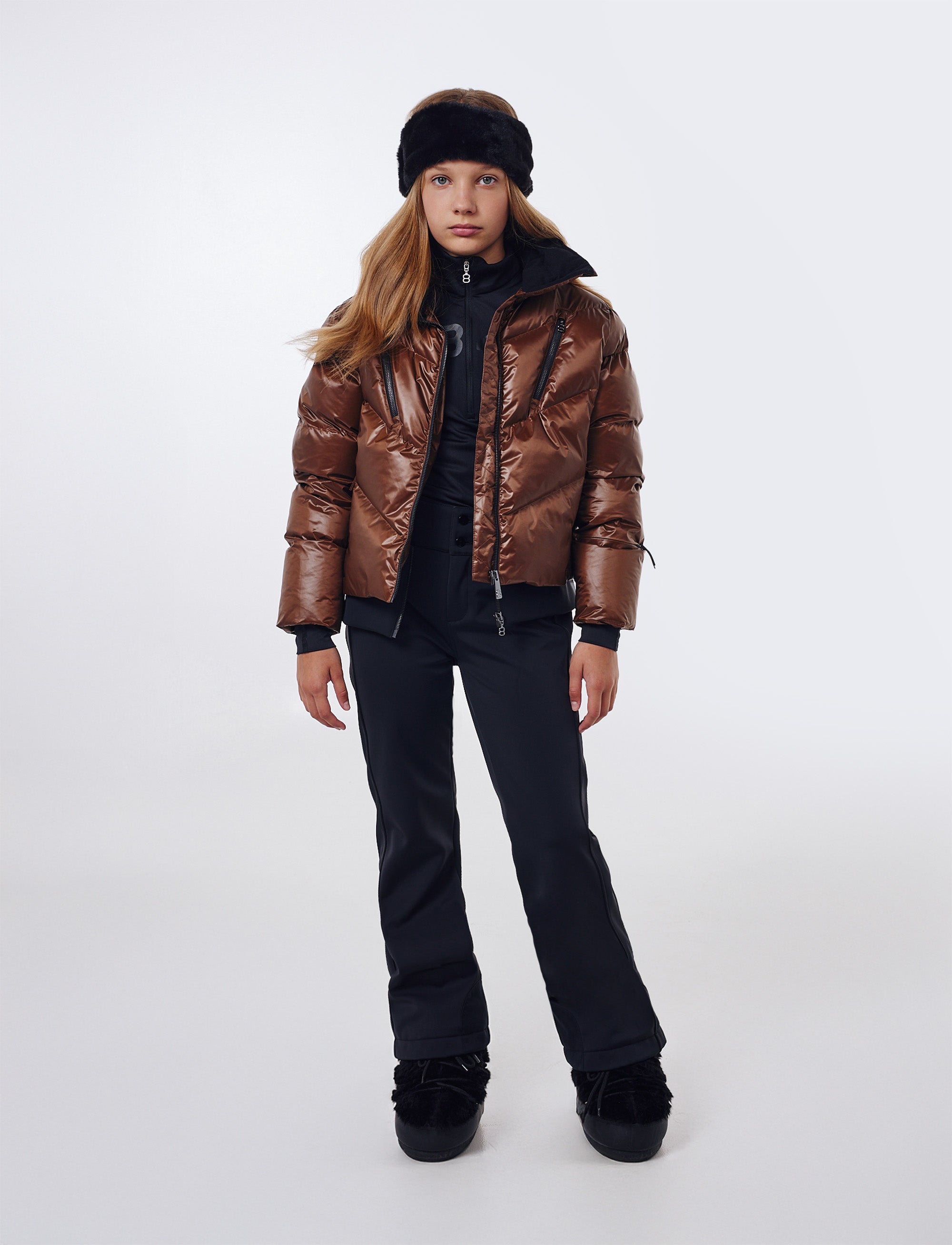 Cleo Ski Jacket - Cashmere Brown