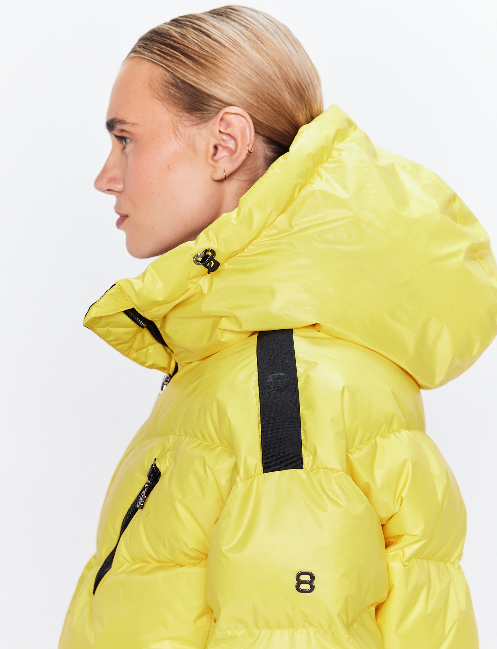 Noelle W Ski Puffer - Sports Yellow