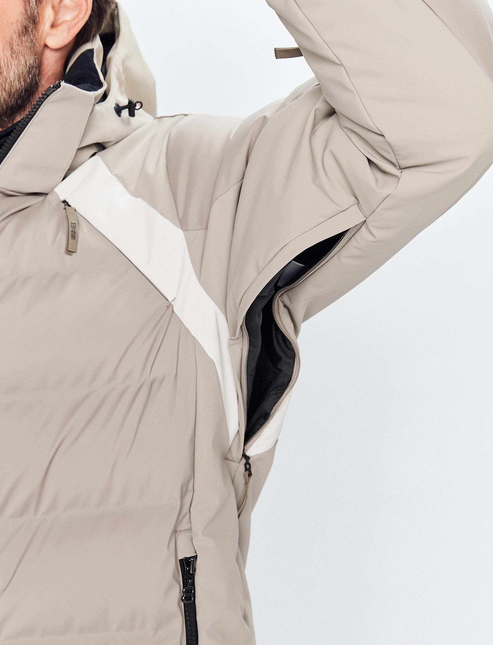 Ted's Ski Jacket - Lt Beige