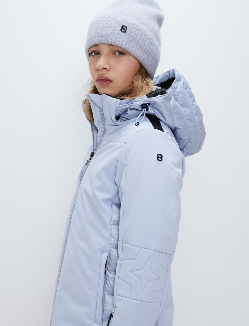 Laina JR Ski Jacket - Icelandic Blue