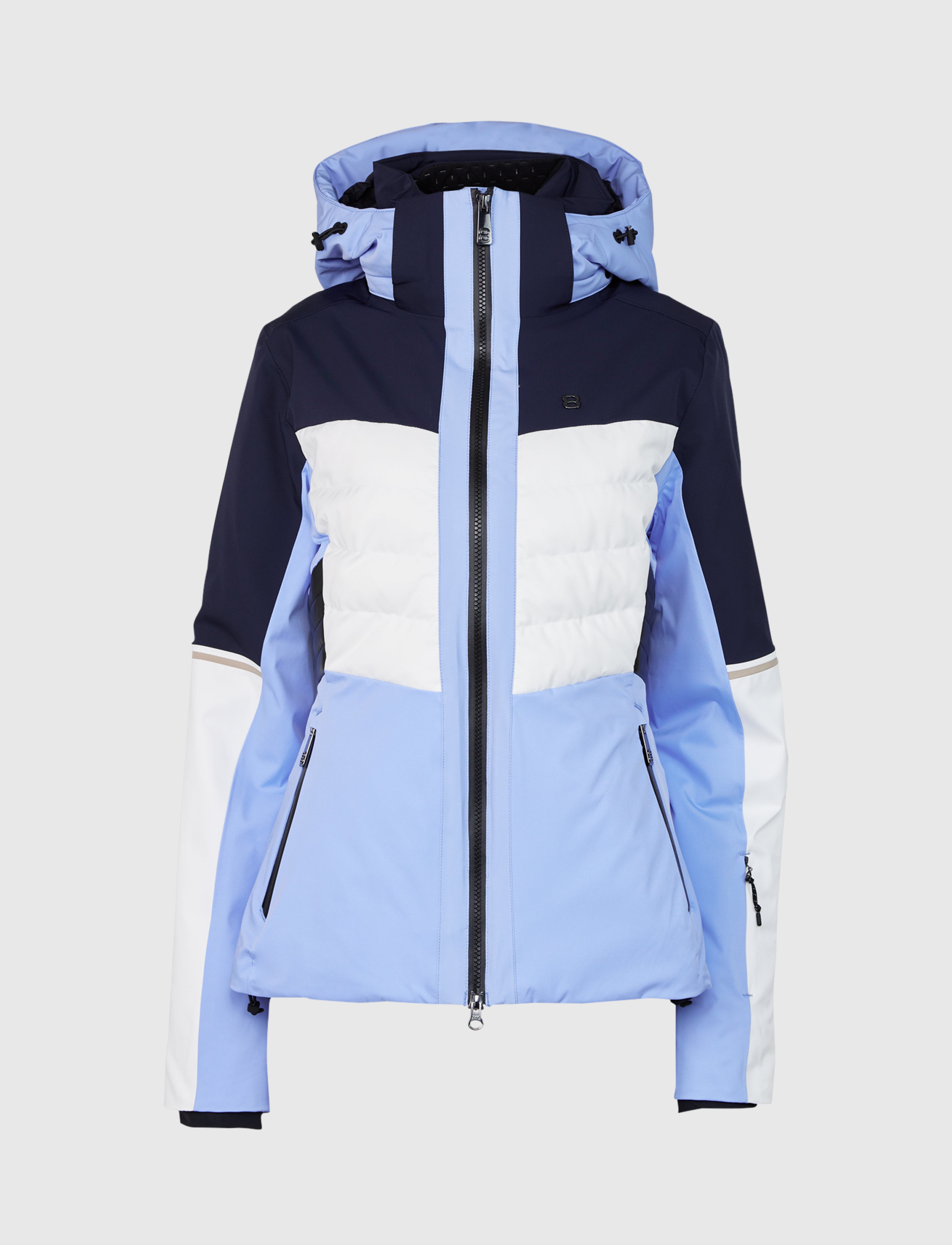 Hazel W Ski Jacket - Hortensia Blue