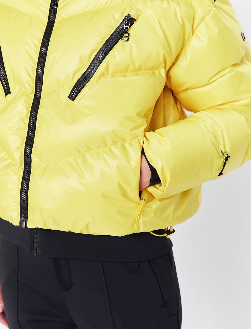 Noelle W Ski Puffer - Sports Yellow