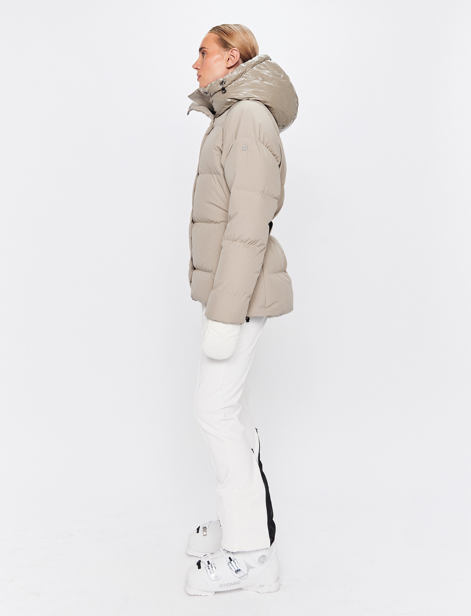 Delaine W Ski Jacket - Lt Beige