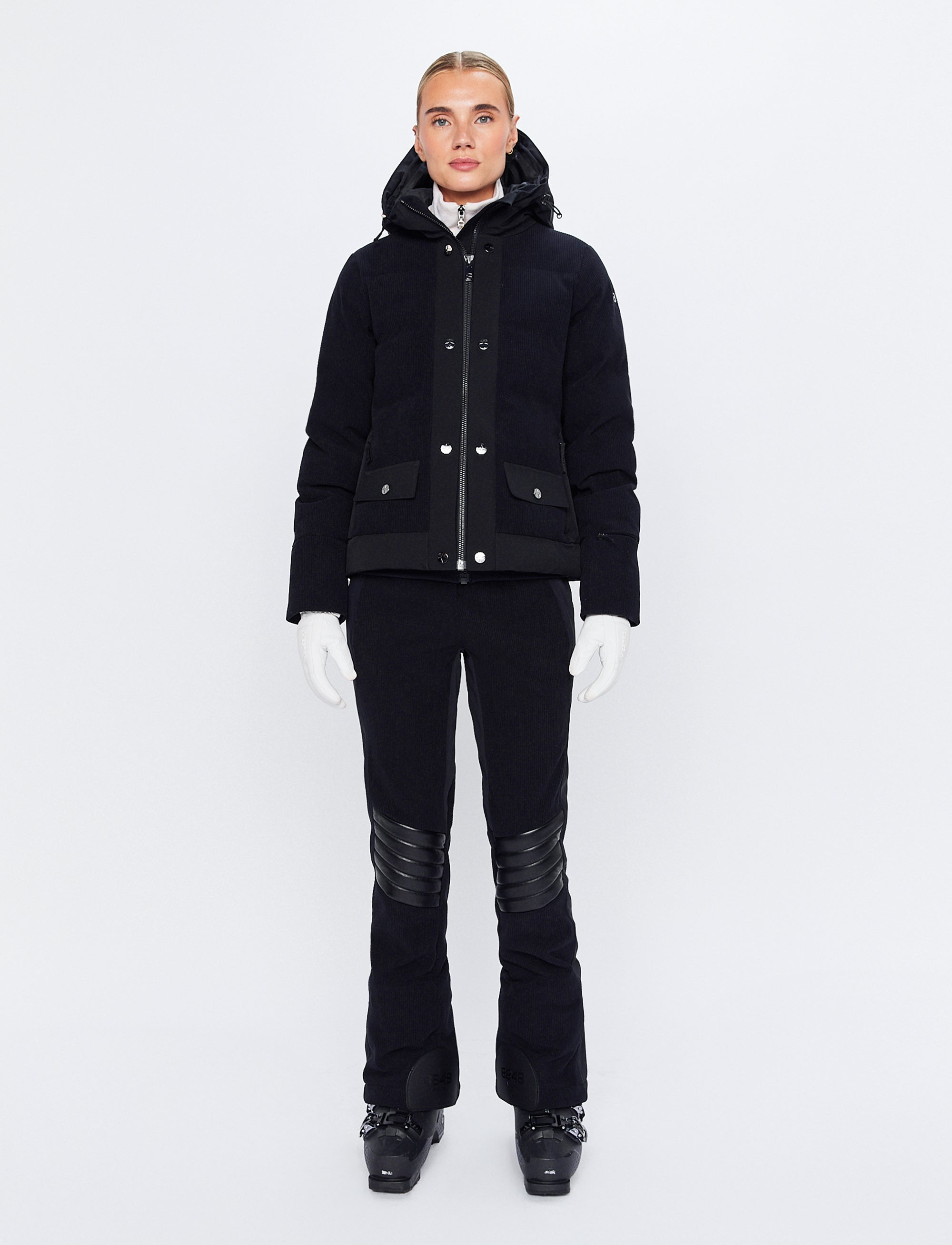 Harlow Cord Jacket - Black