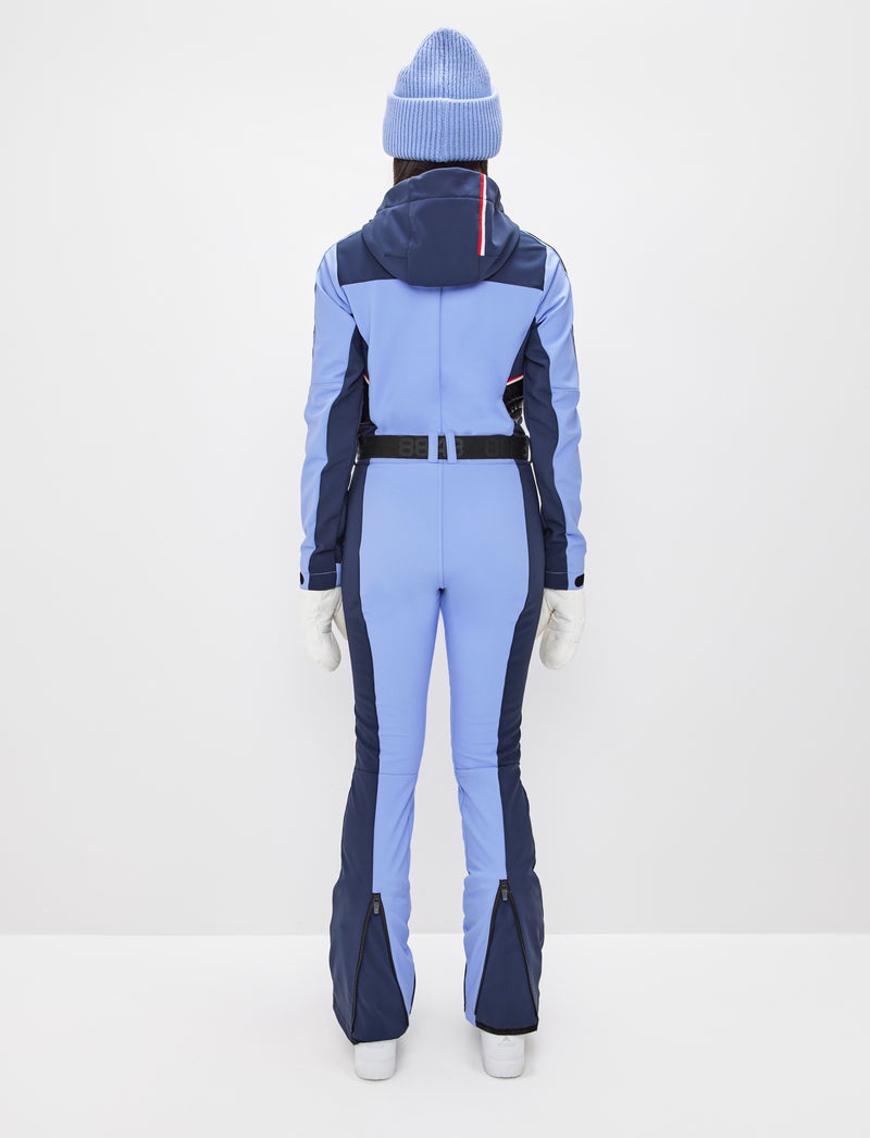 Lara W Ski Suit - Hortensia/Navy