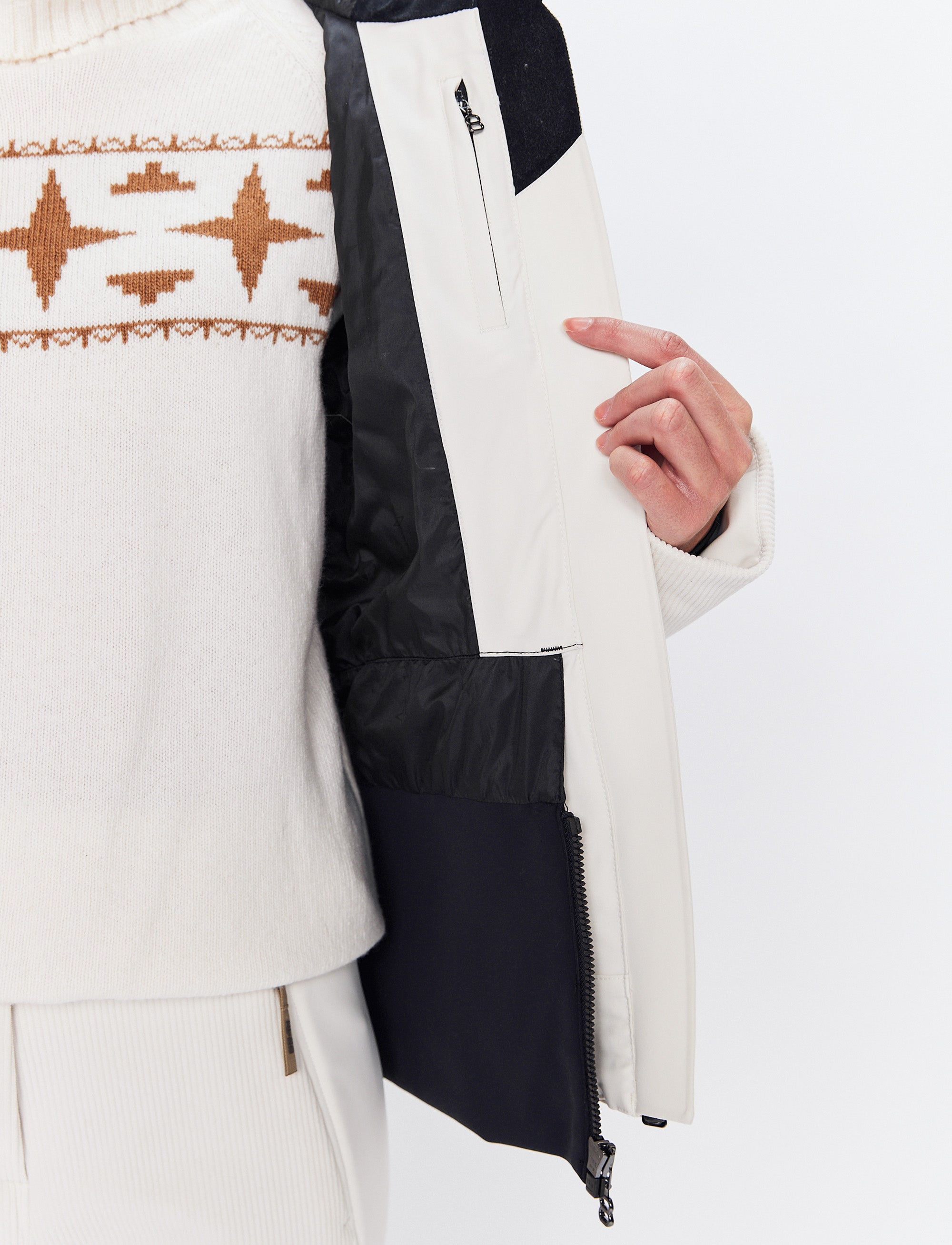 Harlow Cord Jacket - Winter White