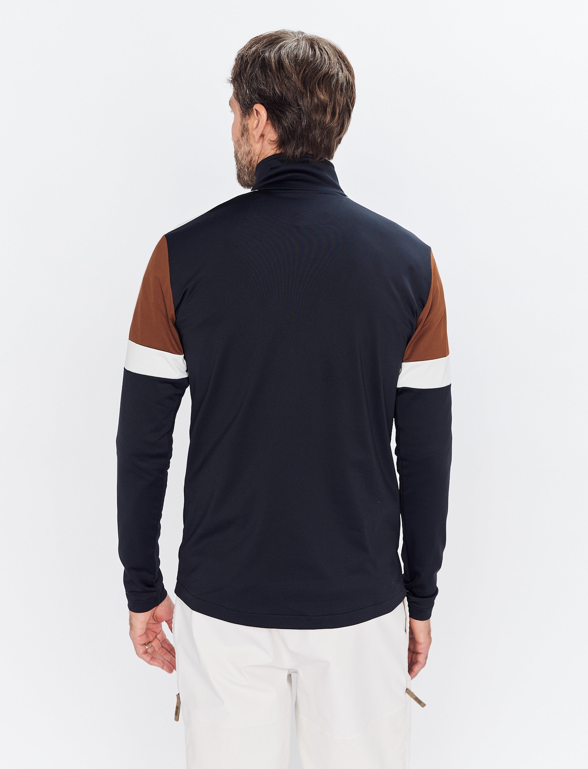 Tord M 1/2 zip - Black