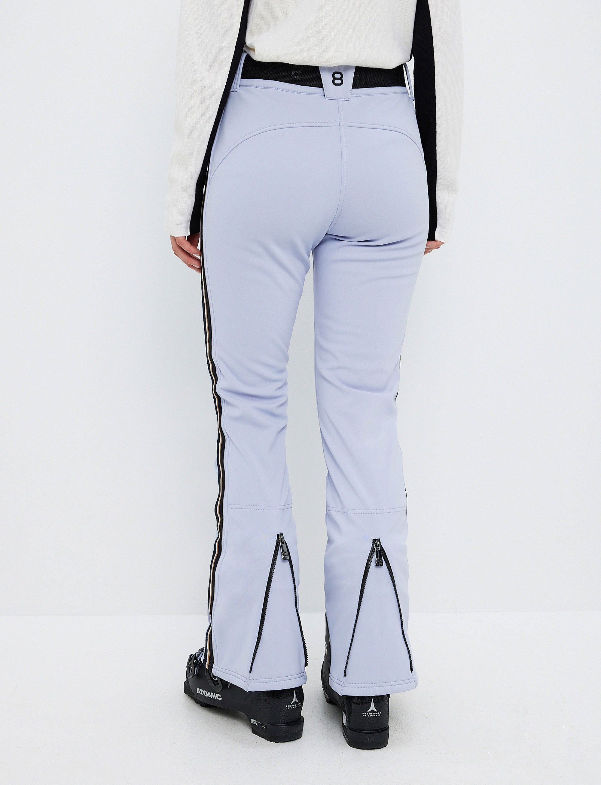 Tumblr Stripe Pants - Icelandic Blue