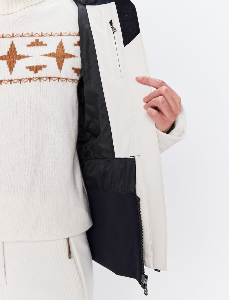 Harlow Cord Jacket - Winter White