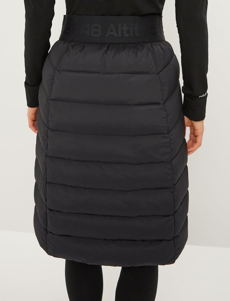 Sylvi W Down Skirt - Black