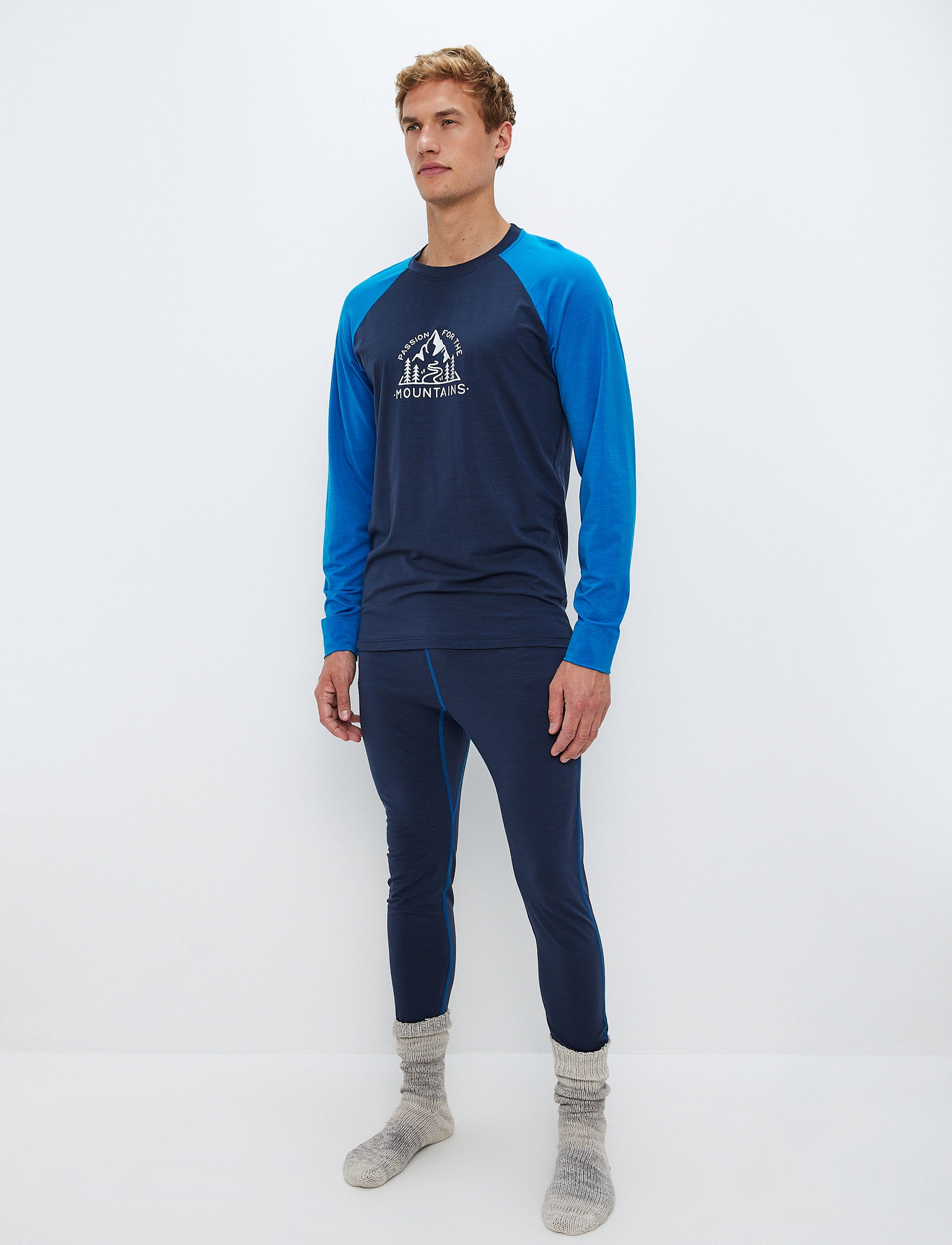 Polar Wool Sweat - Navy