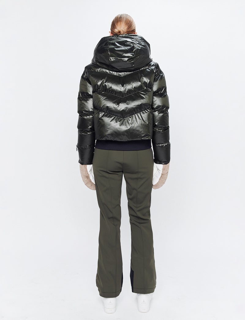 Noelle W Ski Puffer - Italian Green