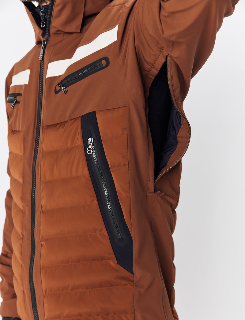 Orson  Ski Jacket - Cashmere Brown
