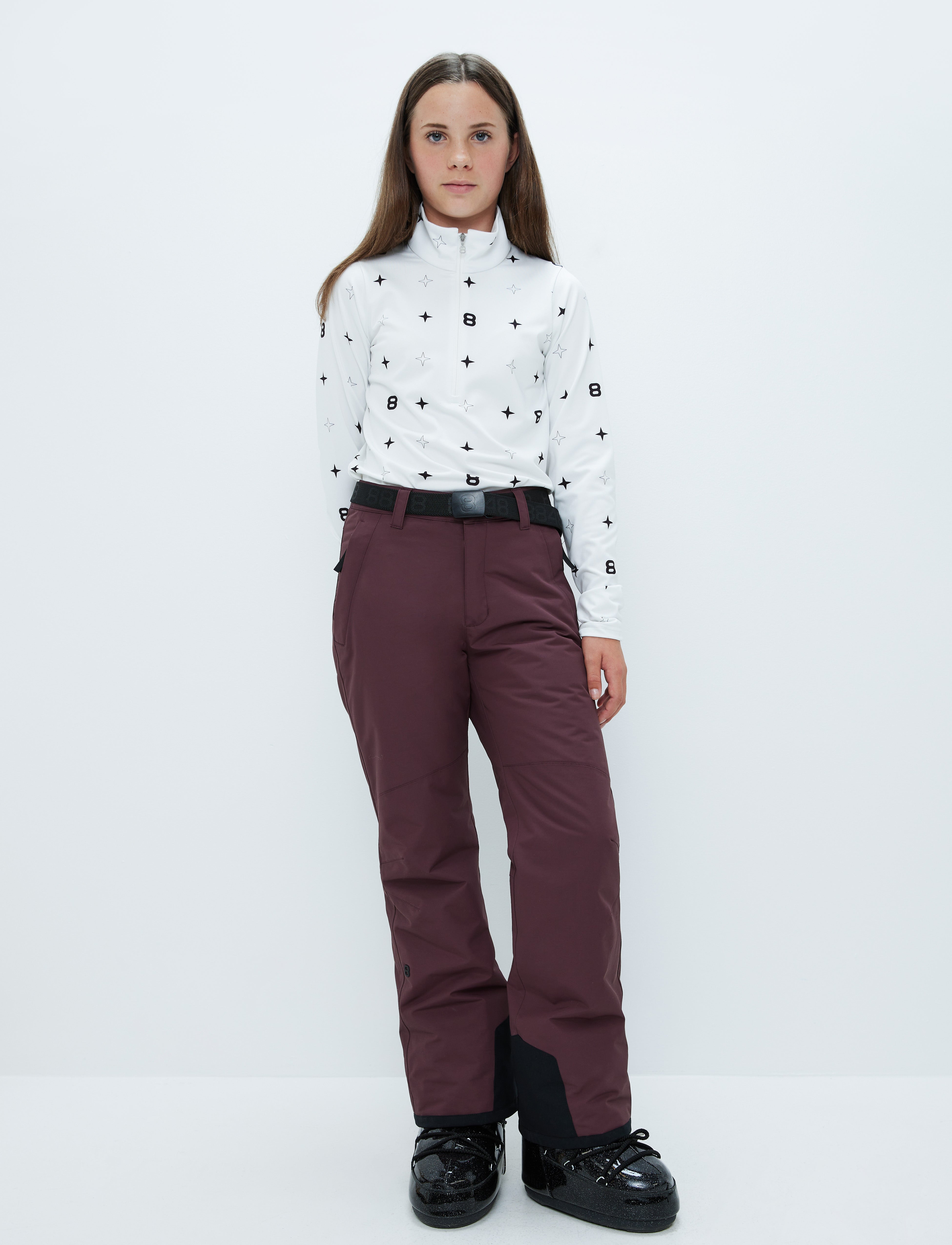 Atoc JR Pant - Dk Burgundy