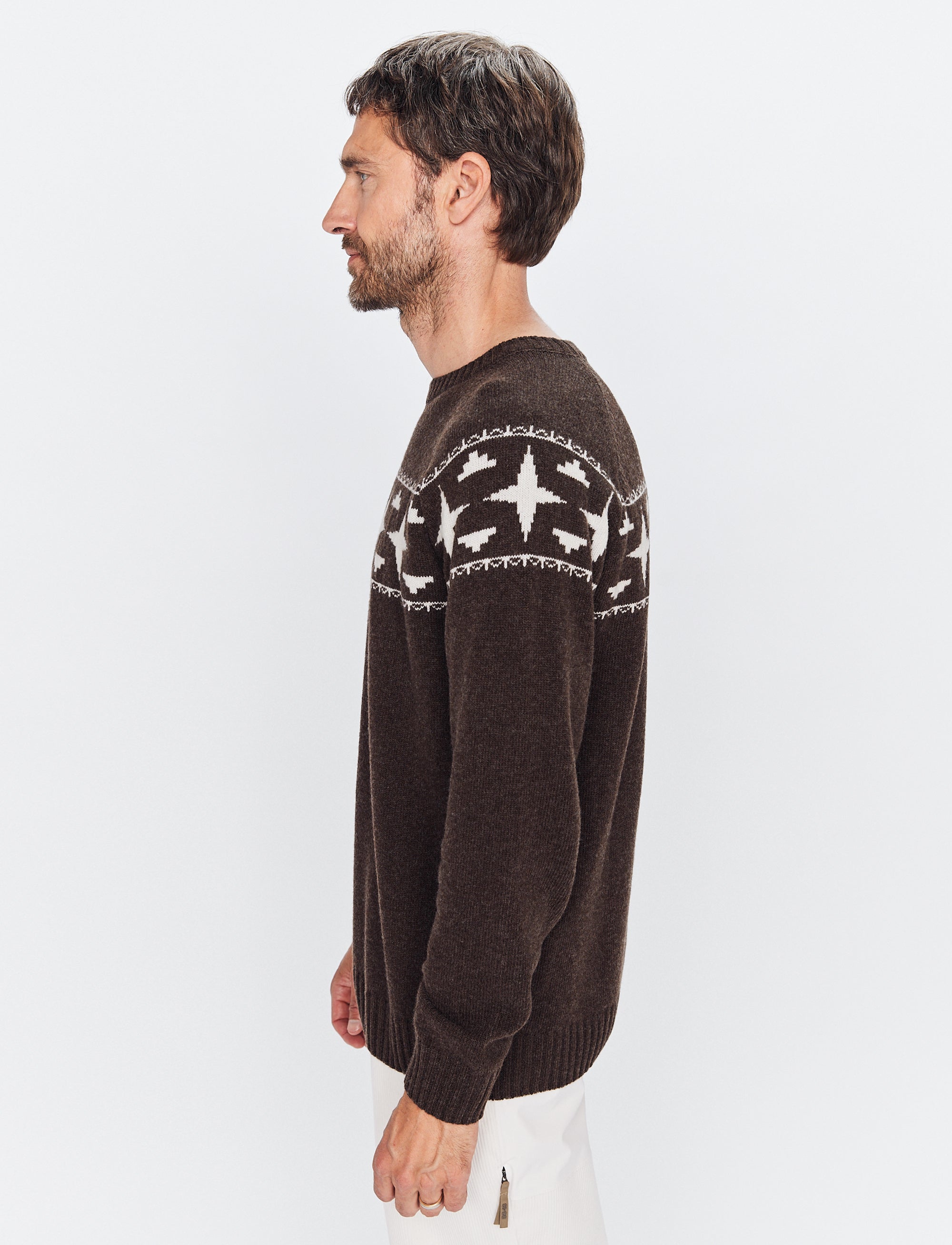 Heritage Wool Sweat - Coffea