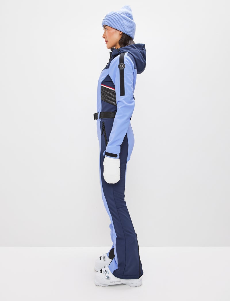 Lara W Ski Suit - Hortensia/Navy
