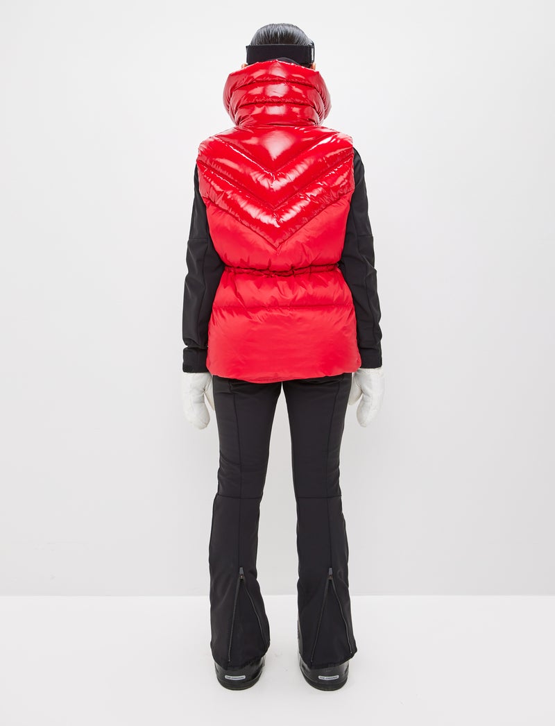 Shacci W Down Vest - Red