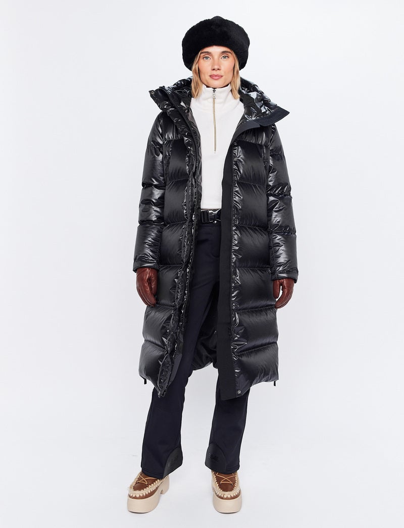 Sarah Long Coat - Black