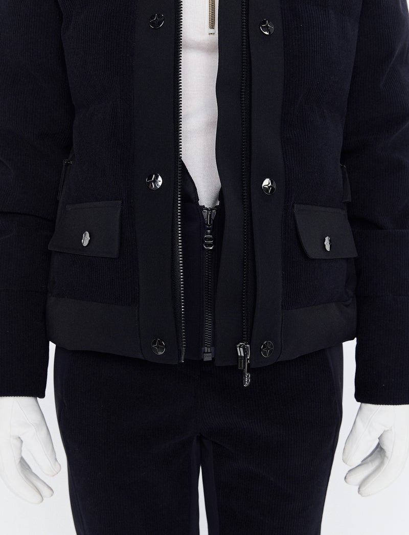 Harlow Cord Jacket - Black