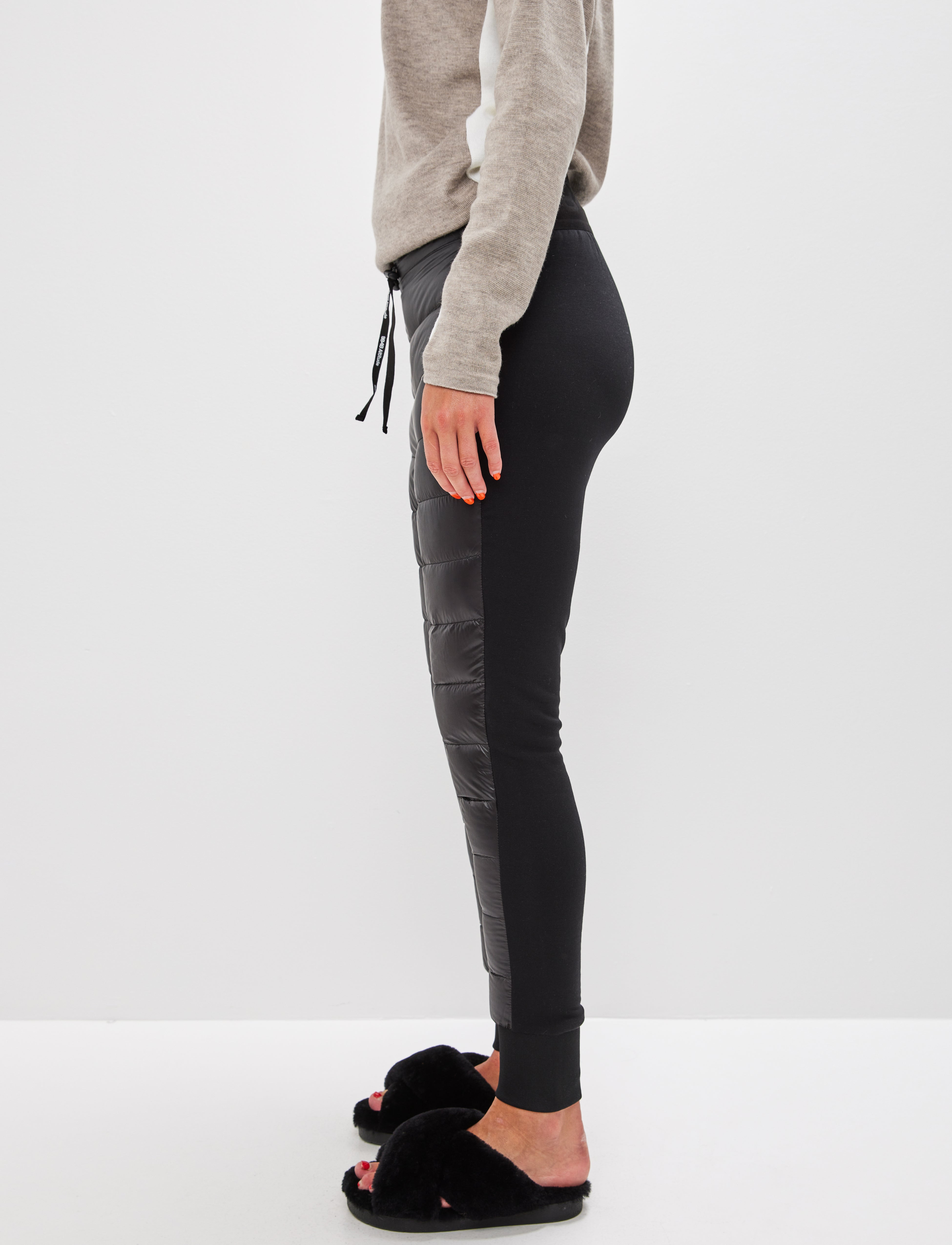 Pollie W Down Pants - Black