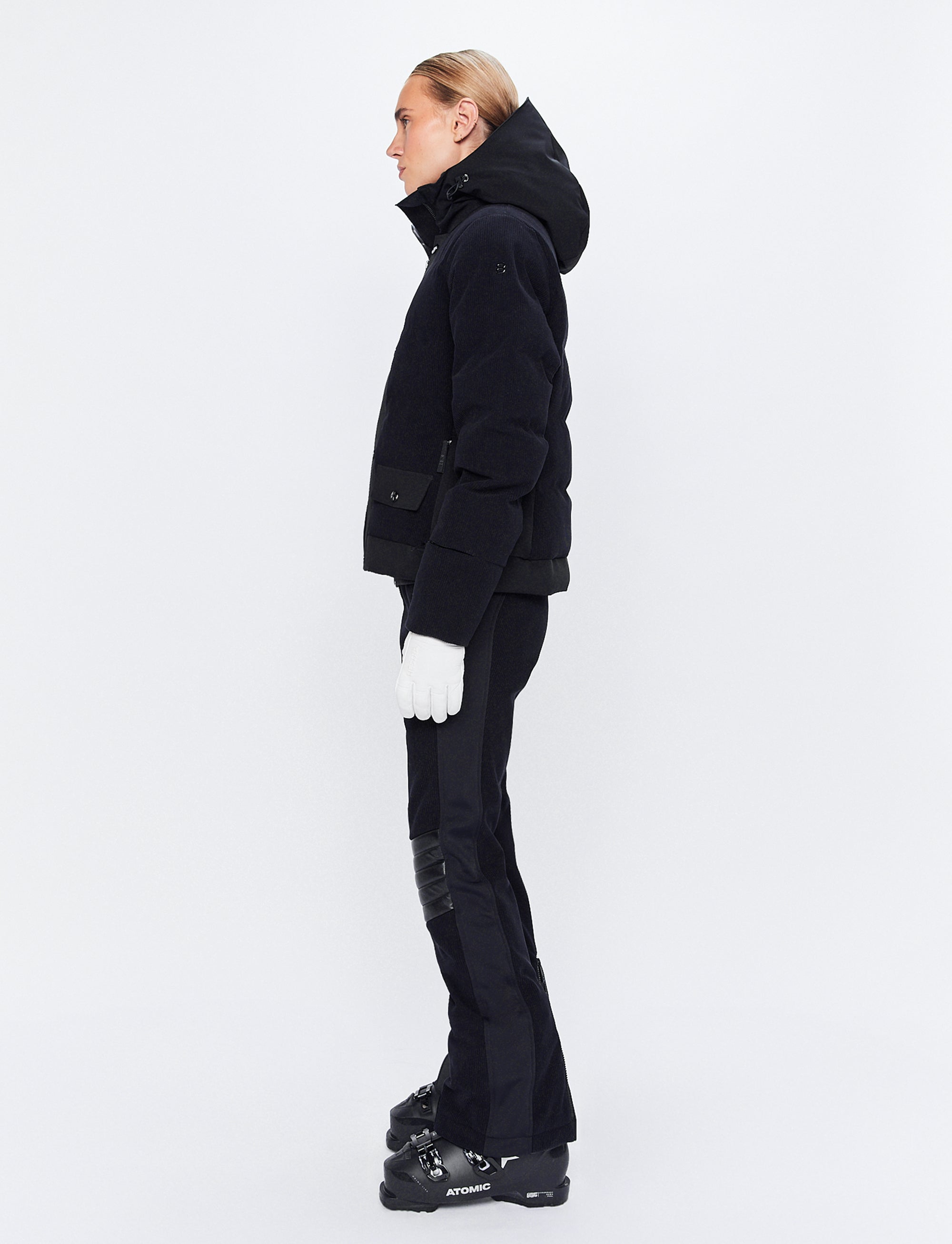 Harlow Cord Jacket - Black