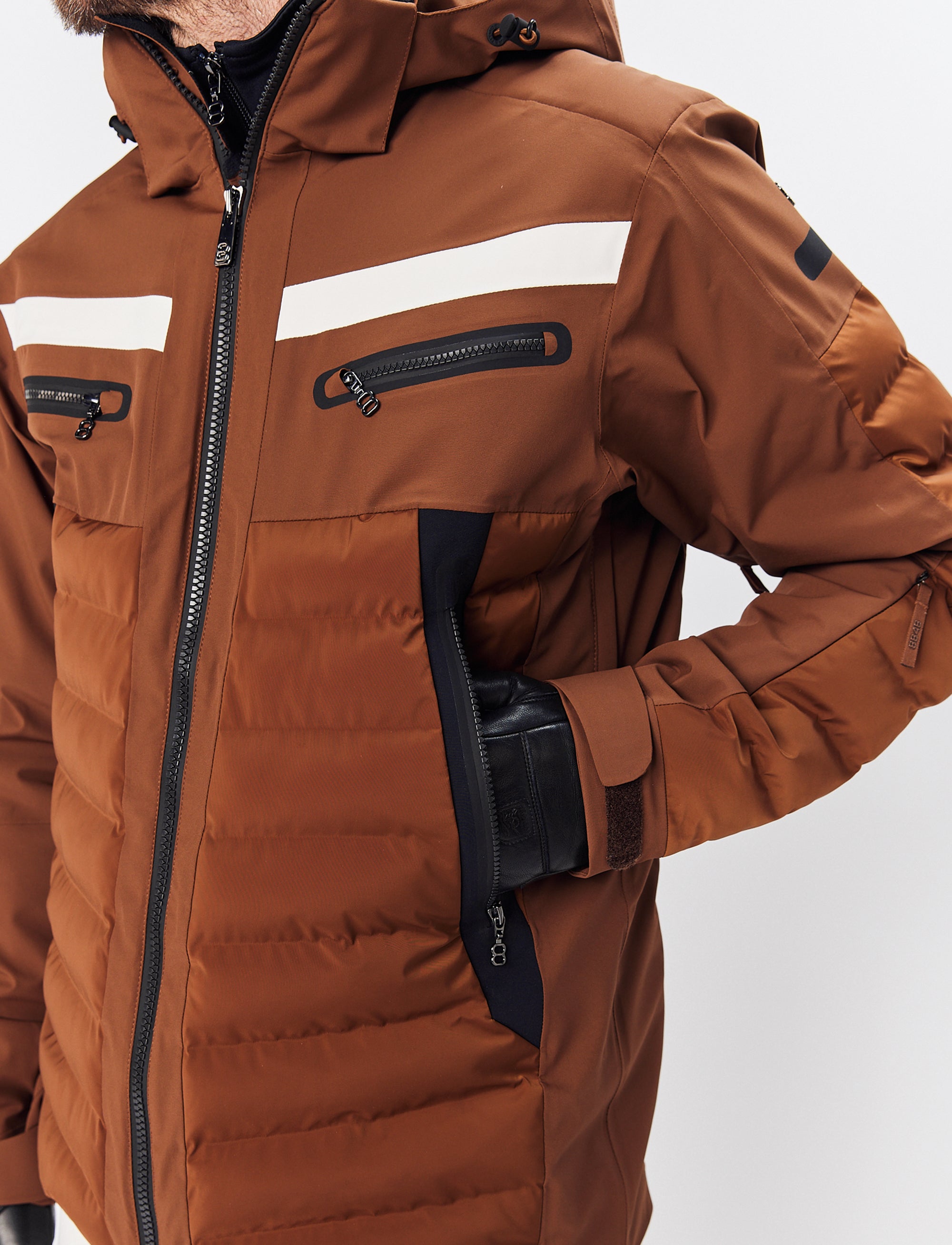 Orson  Ski Jacket - Cashmere Brown