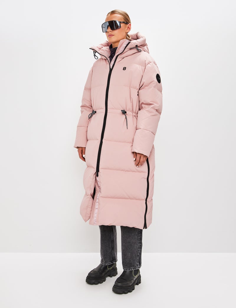 Rosana W Down Coat - Misty Pink