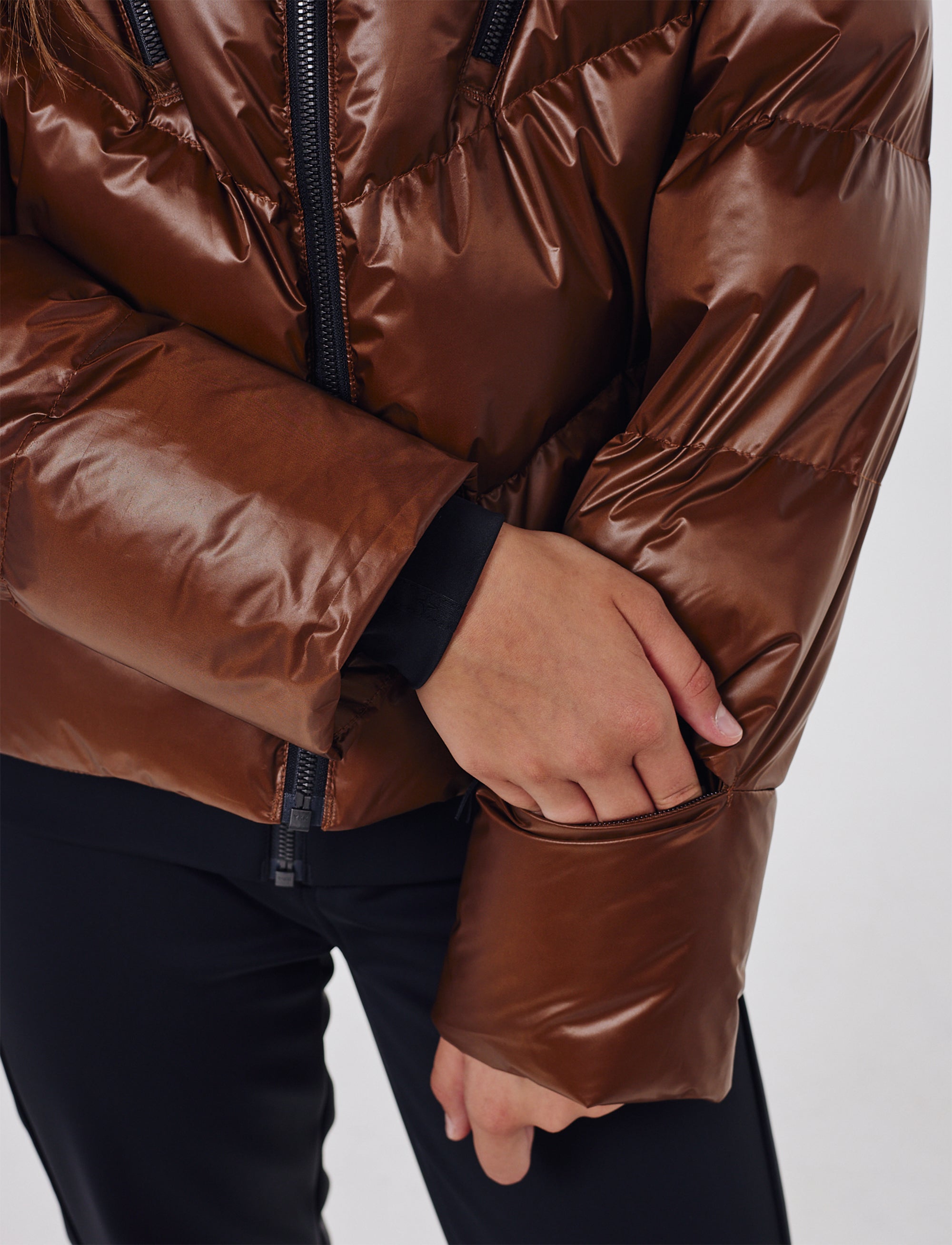 Cleo Ski Jacket - Cashmere Brown
