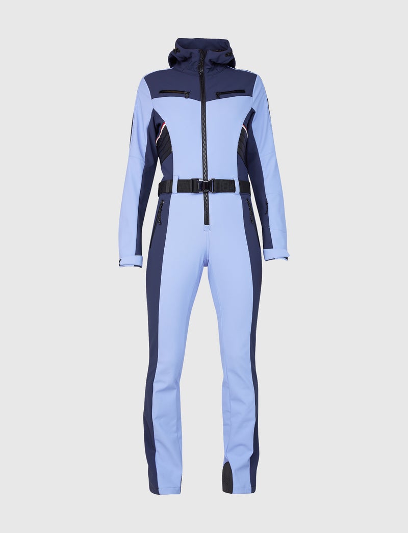 Lara W Ski Suit - Hortensia/Navy