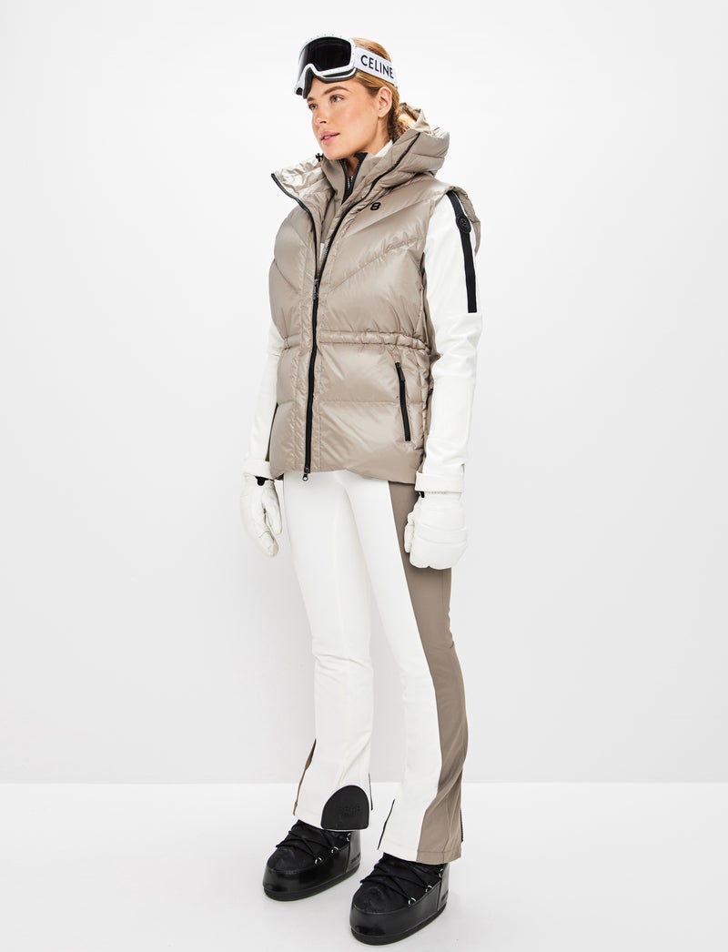 Shacci W Down Vest - Lt Fallen Rock